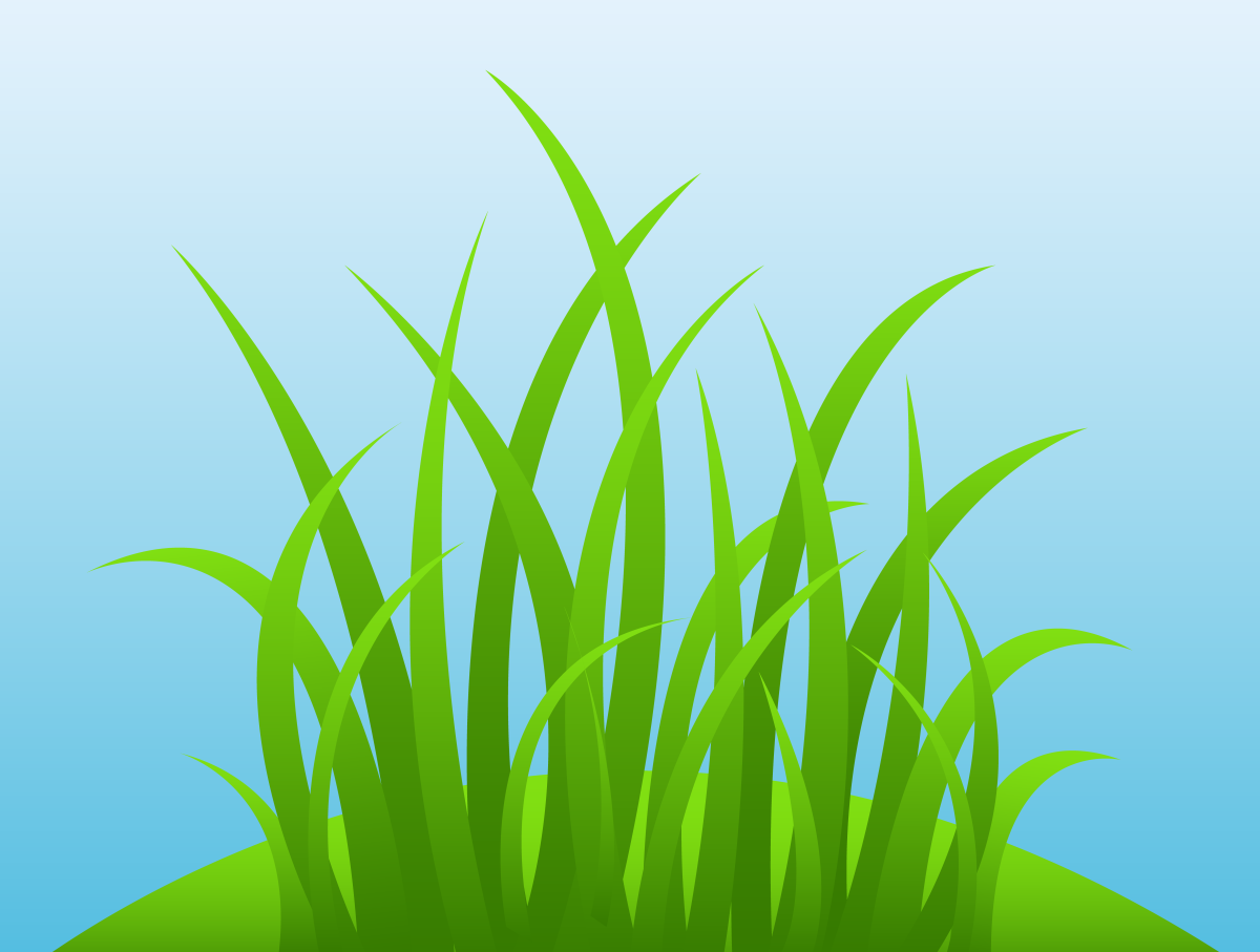 Трава рисунок