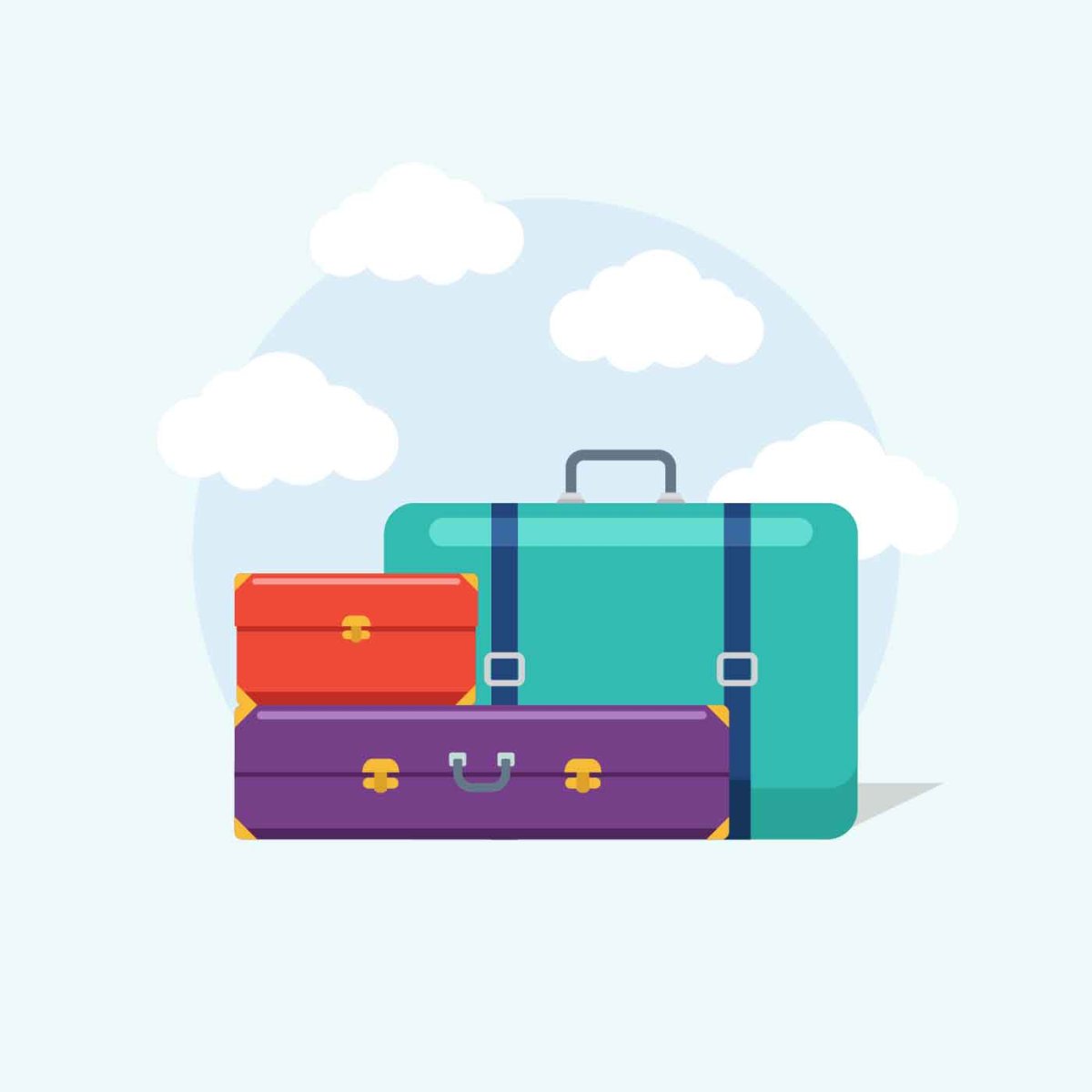 Векторный чемодан