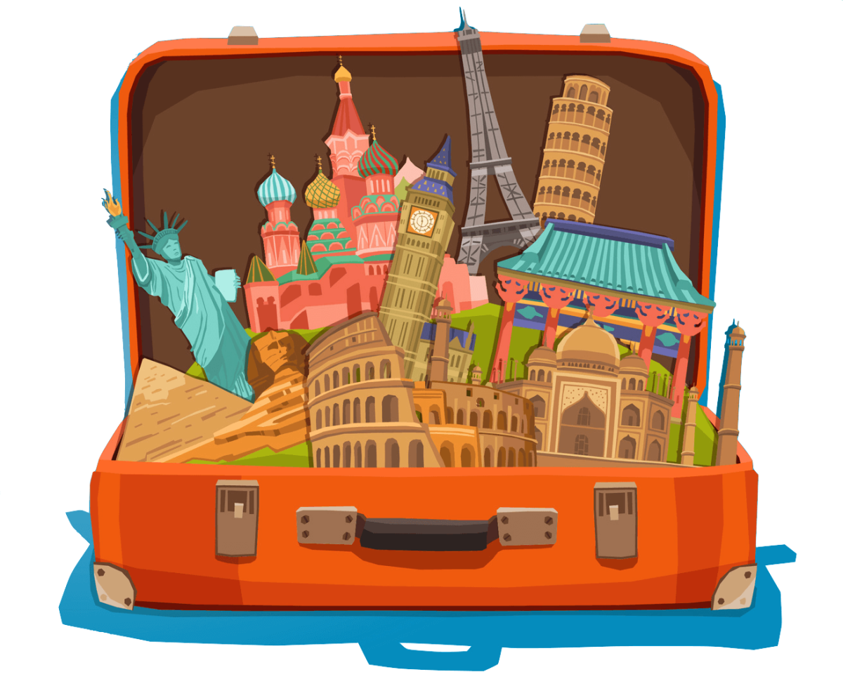 Путешествие иллюстрация