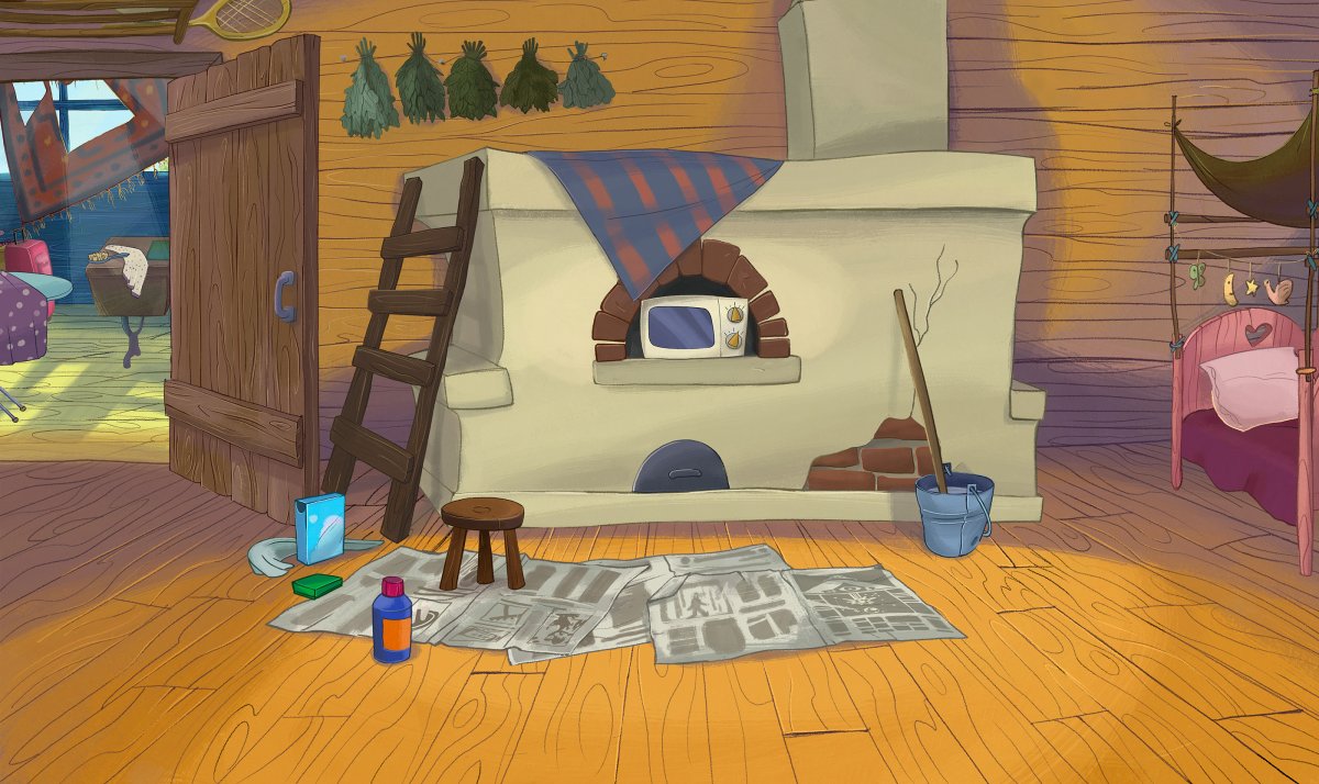 Простоквашино деревня мульт