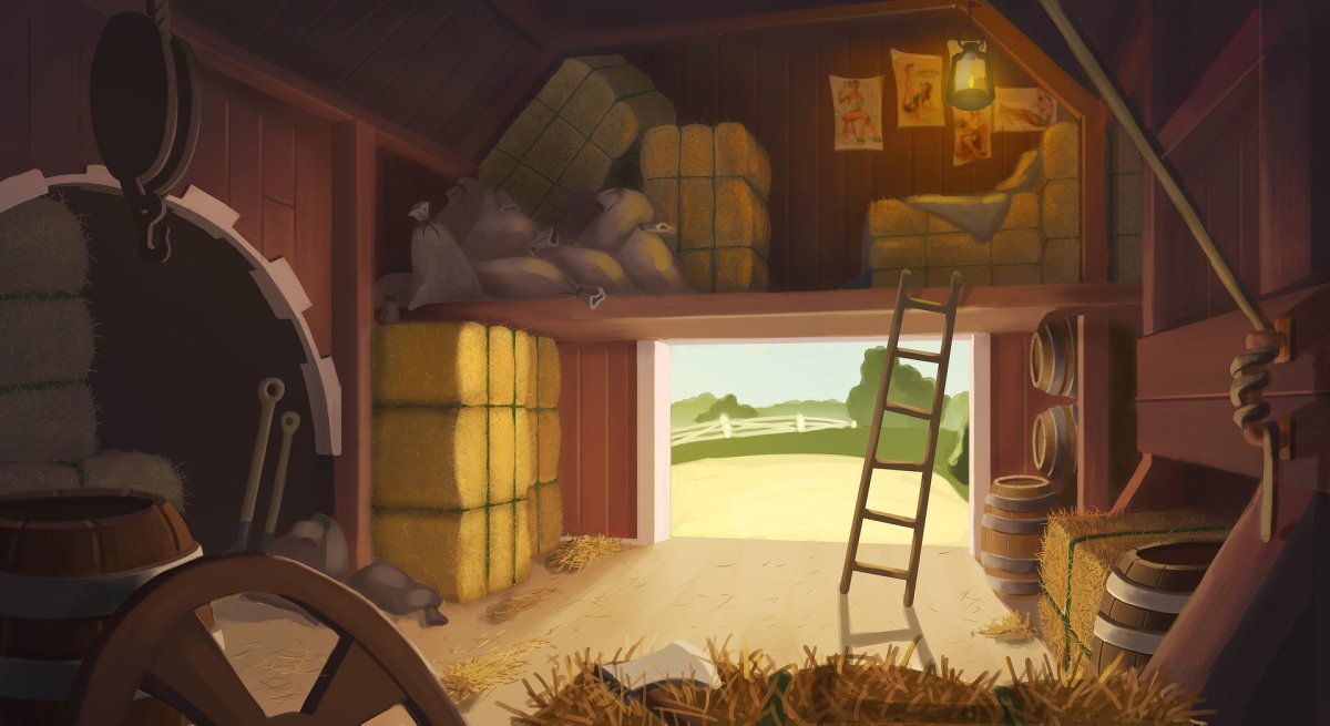 Разрисовать домик на даче