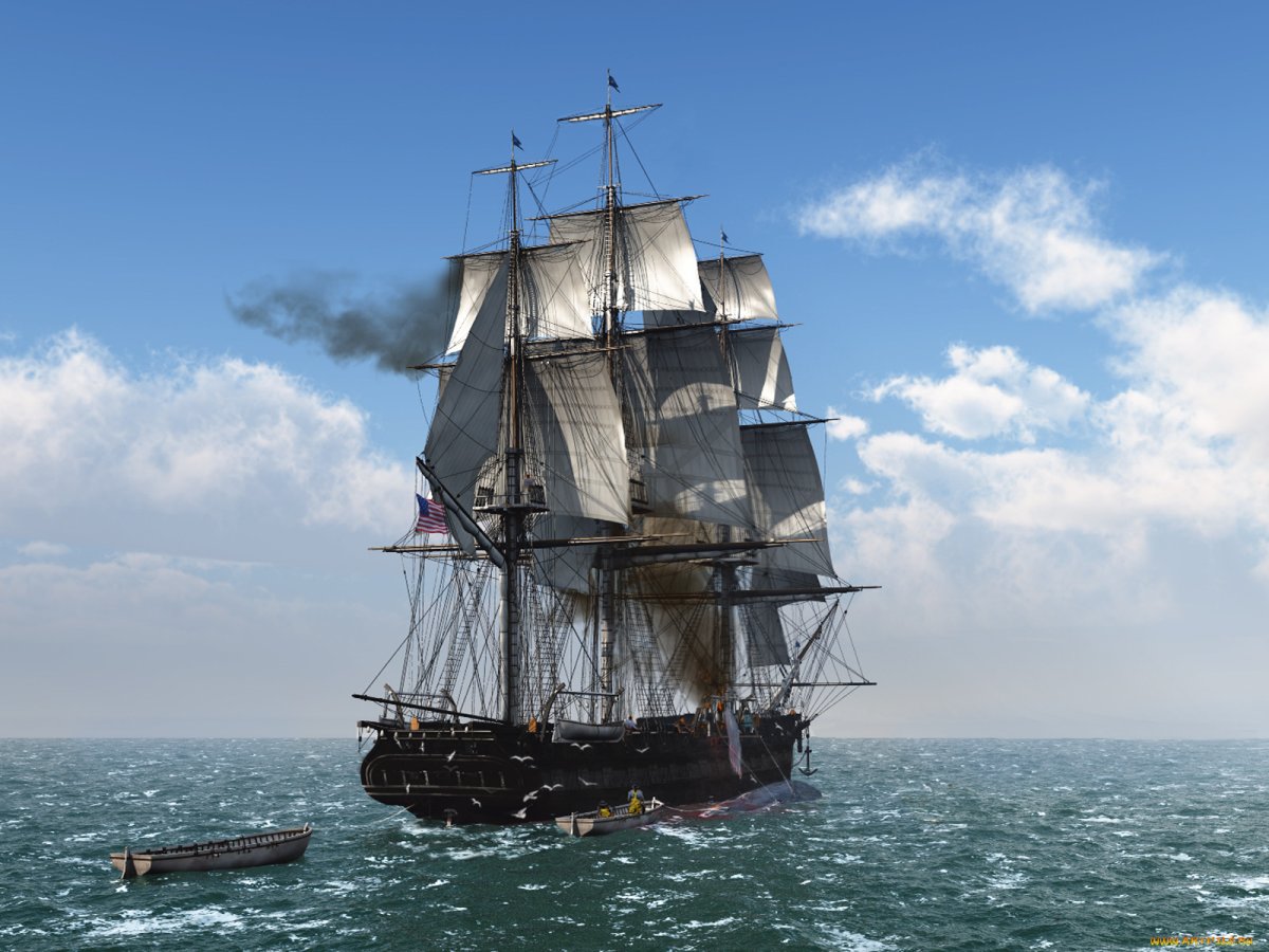 Фрегат корабль парусный