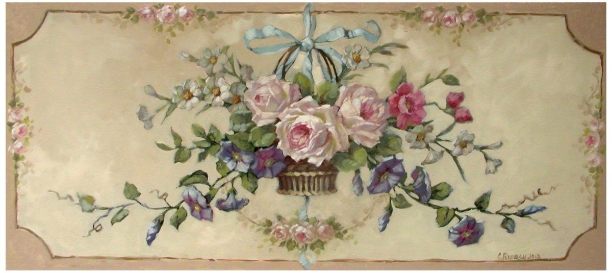 Бордюр для декупажа в стиле Винтаж