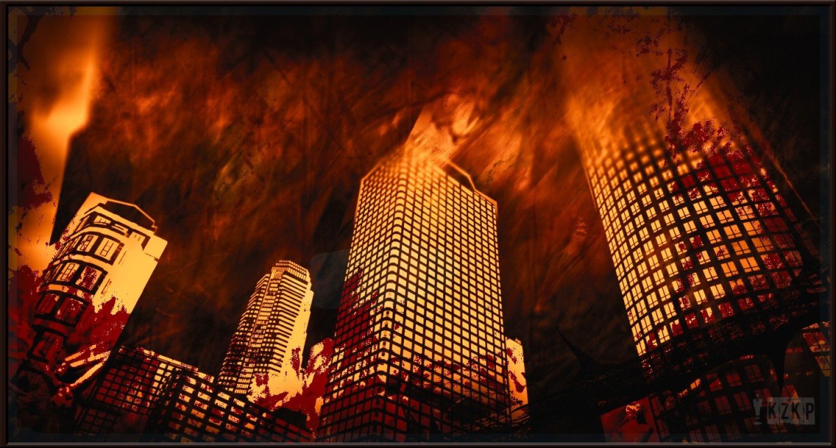 Огонь разрушение