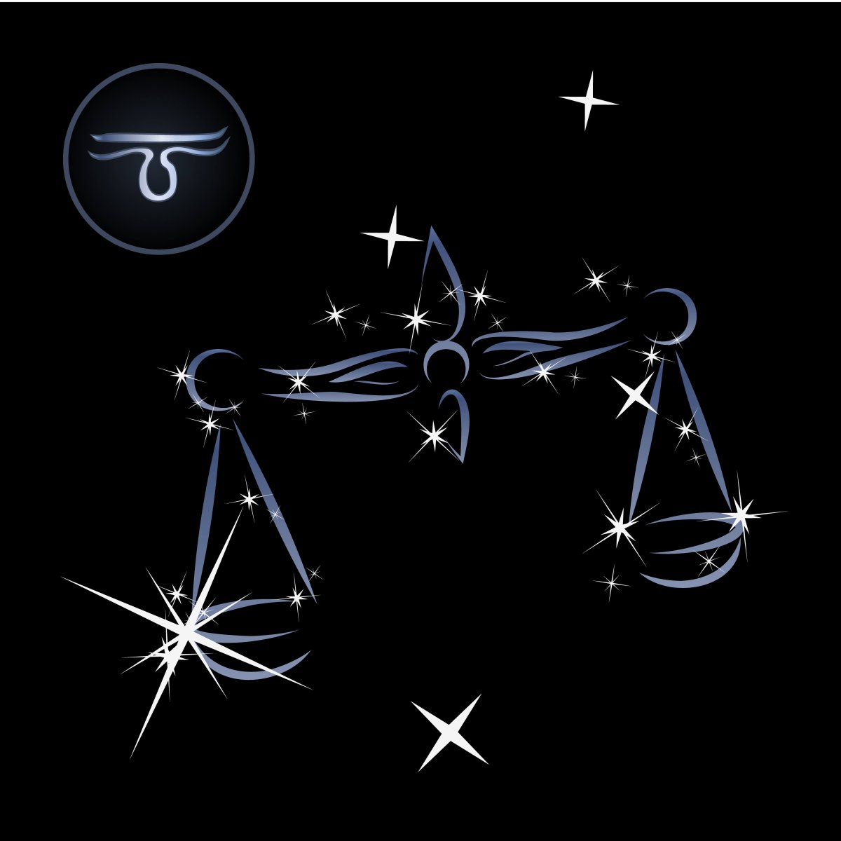 Созвездие весы аппликация
