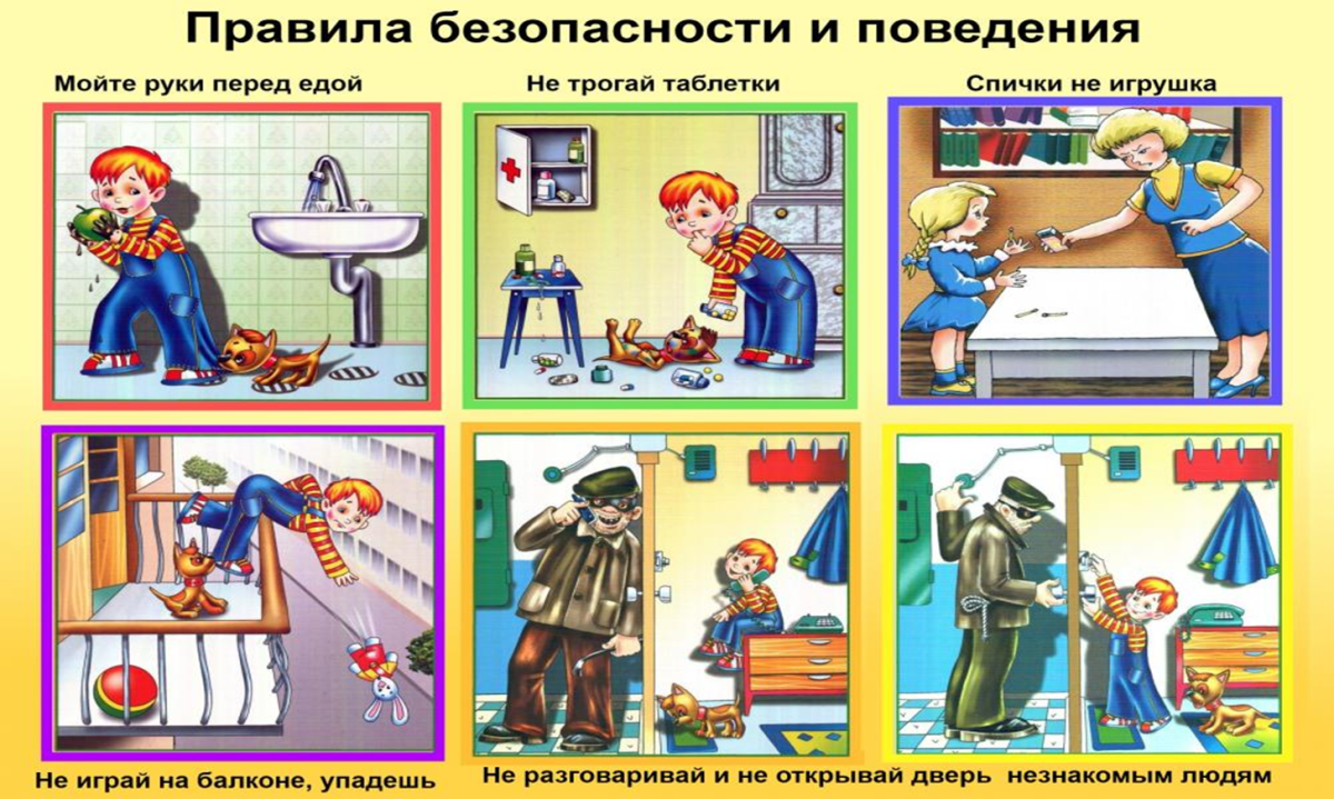 Опасные ситуации в доме квартире