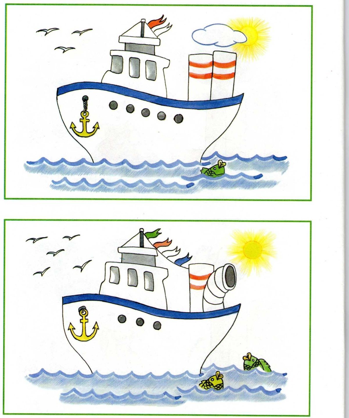 Водный транспорт задания для дошкольников