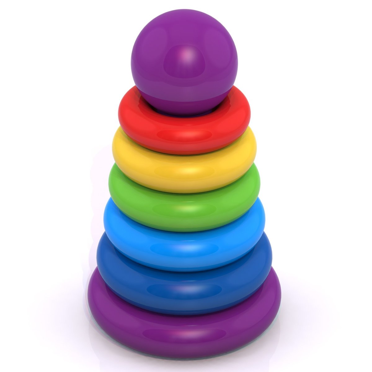 Пирамидка Нордпласт шарик качалка 432