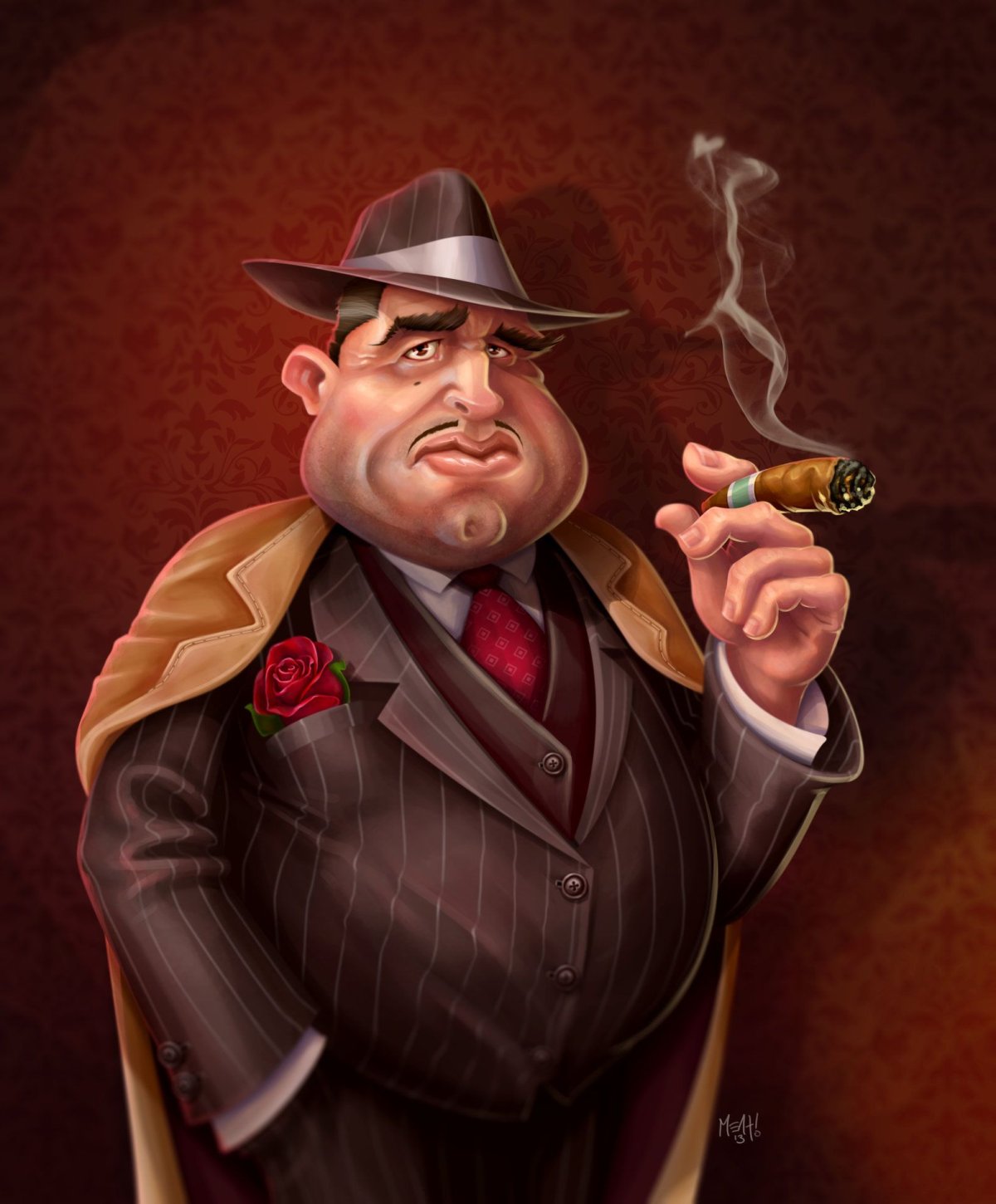 Гангстер мультяшный