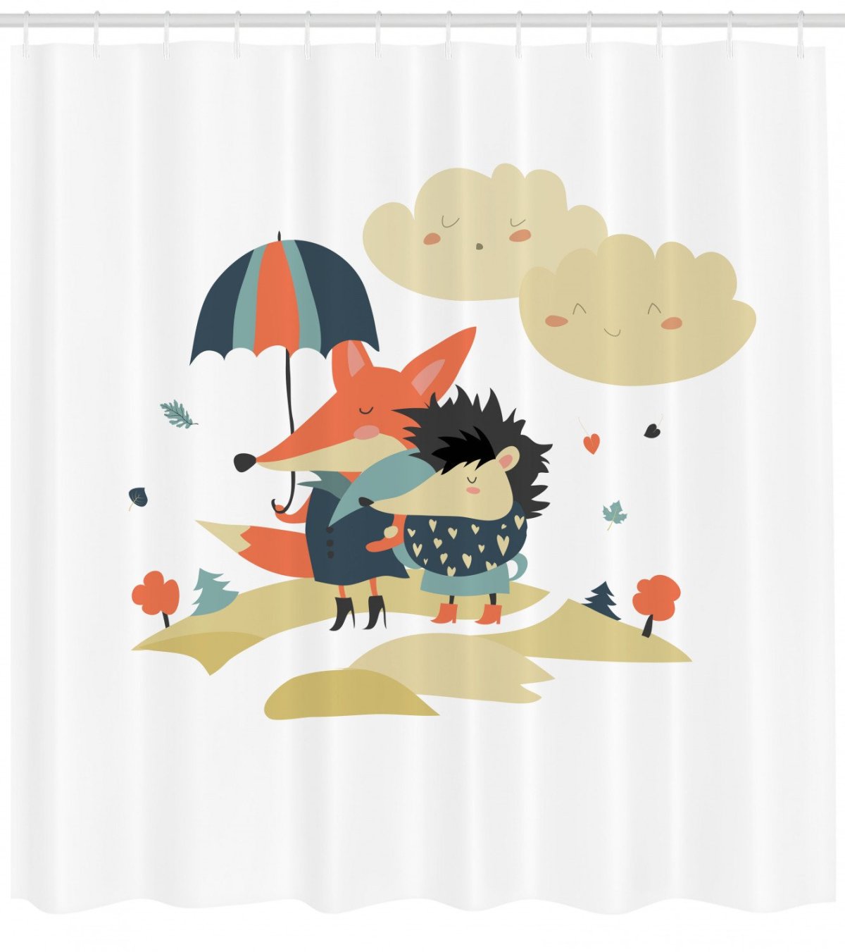 Белка и лиса