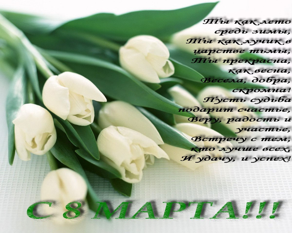 Снежное восьмой марта