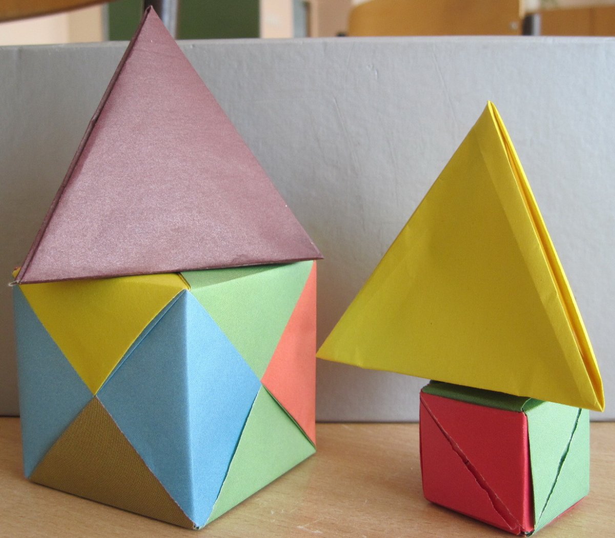 Оригинальные стереометрические фигуры