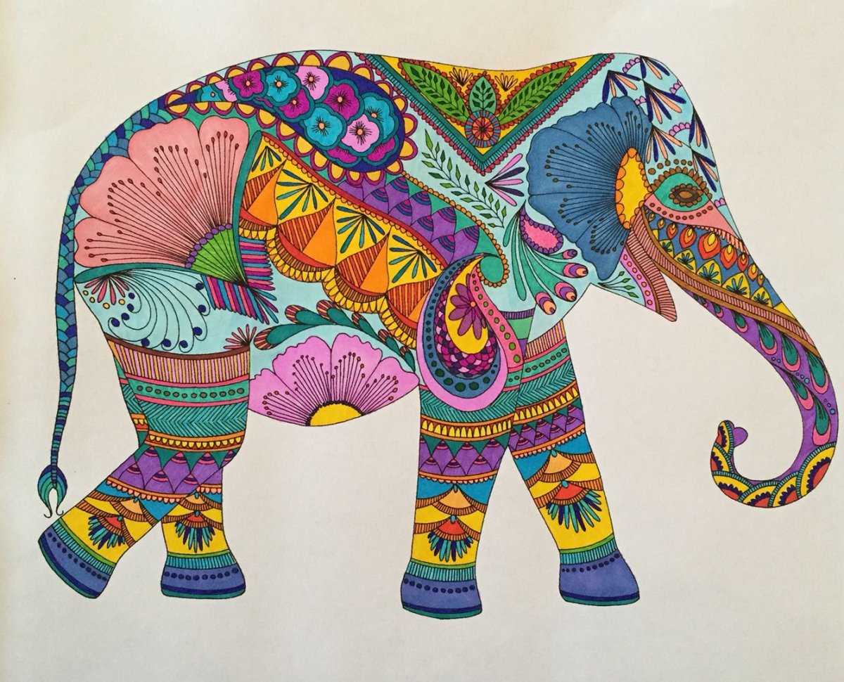 Слон Мандала Индия