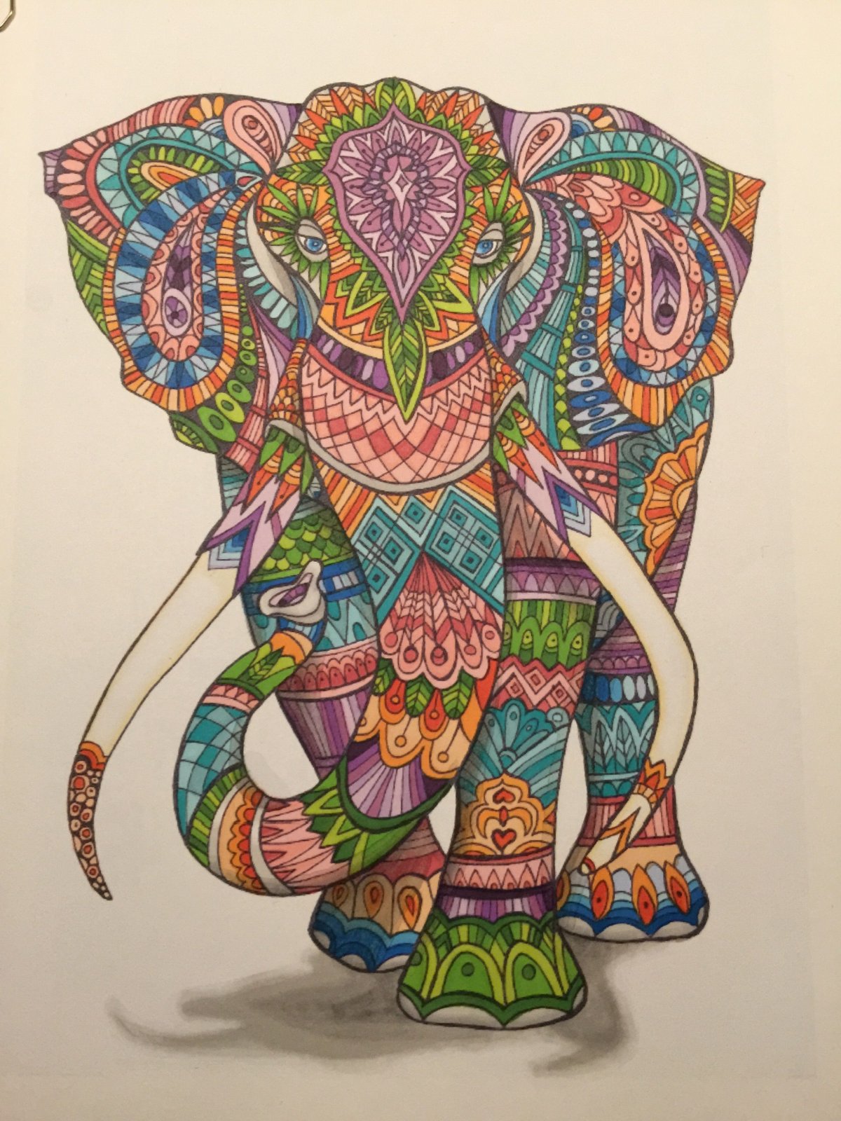 Слон Мандала Индия