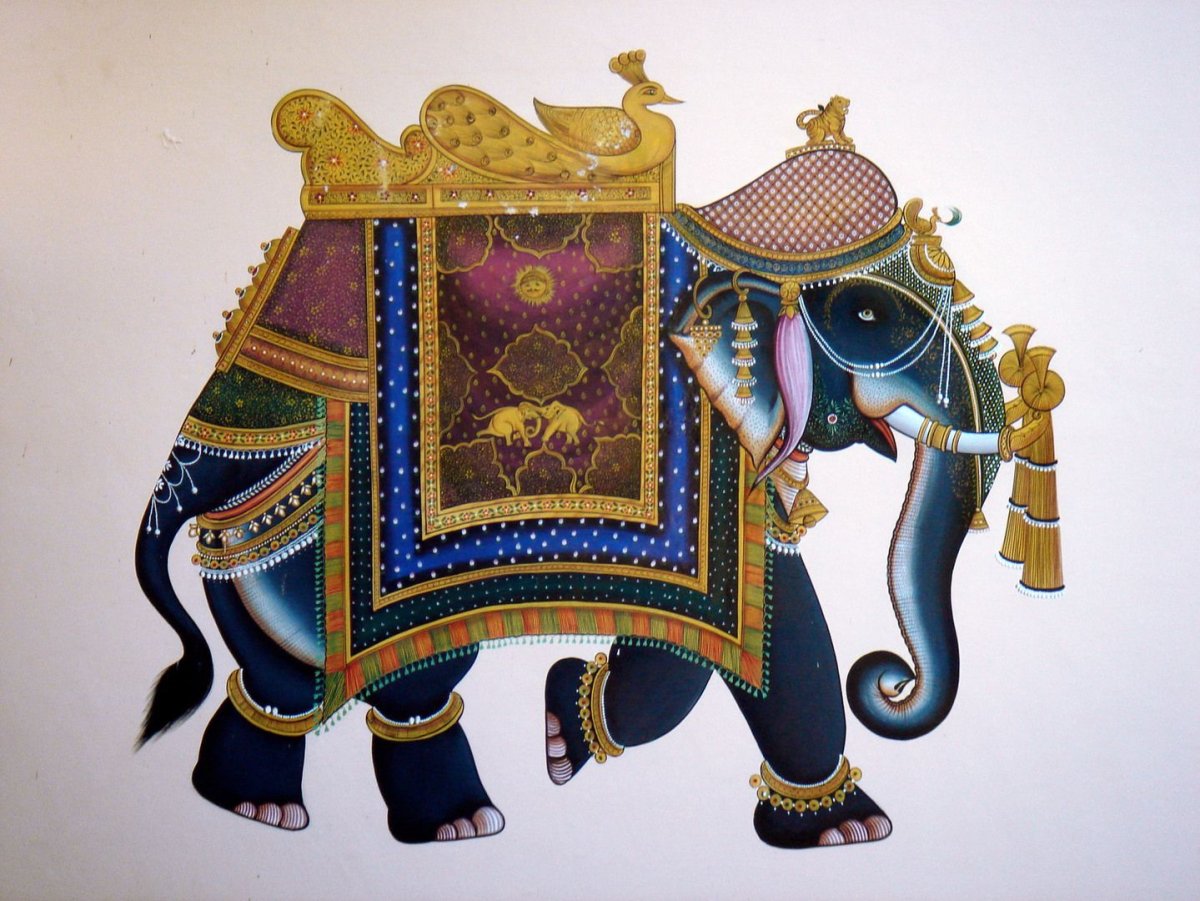 Слон в Восточном стиле