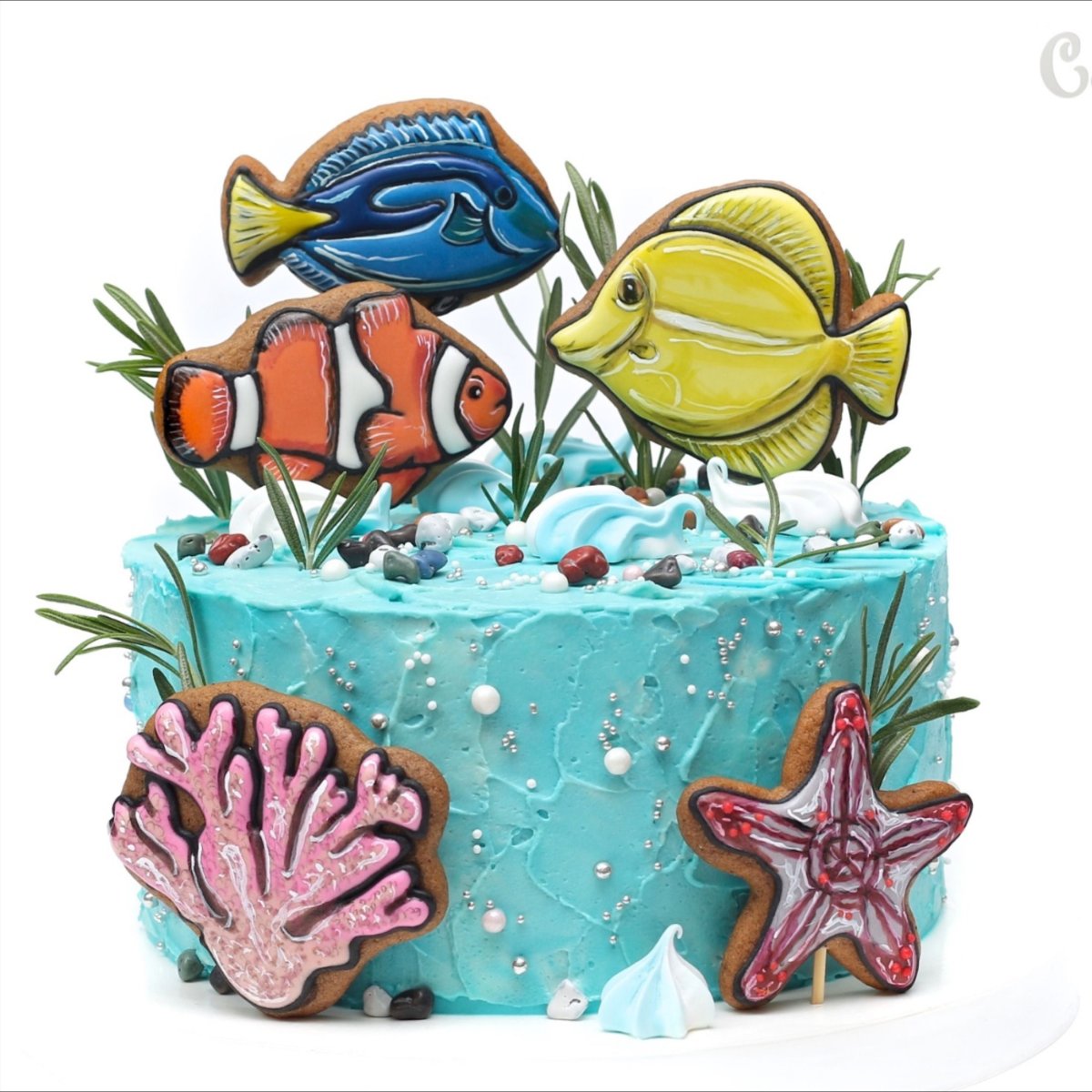 Торт для рыбака