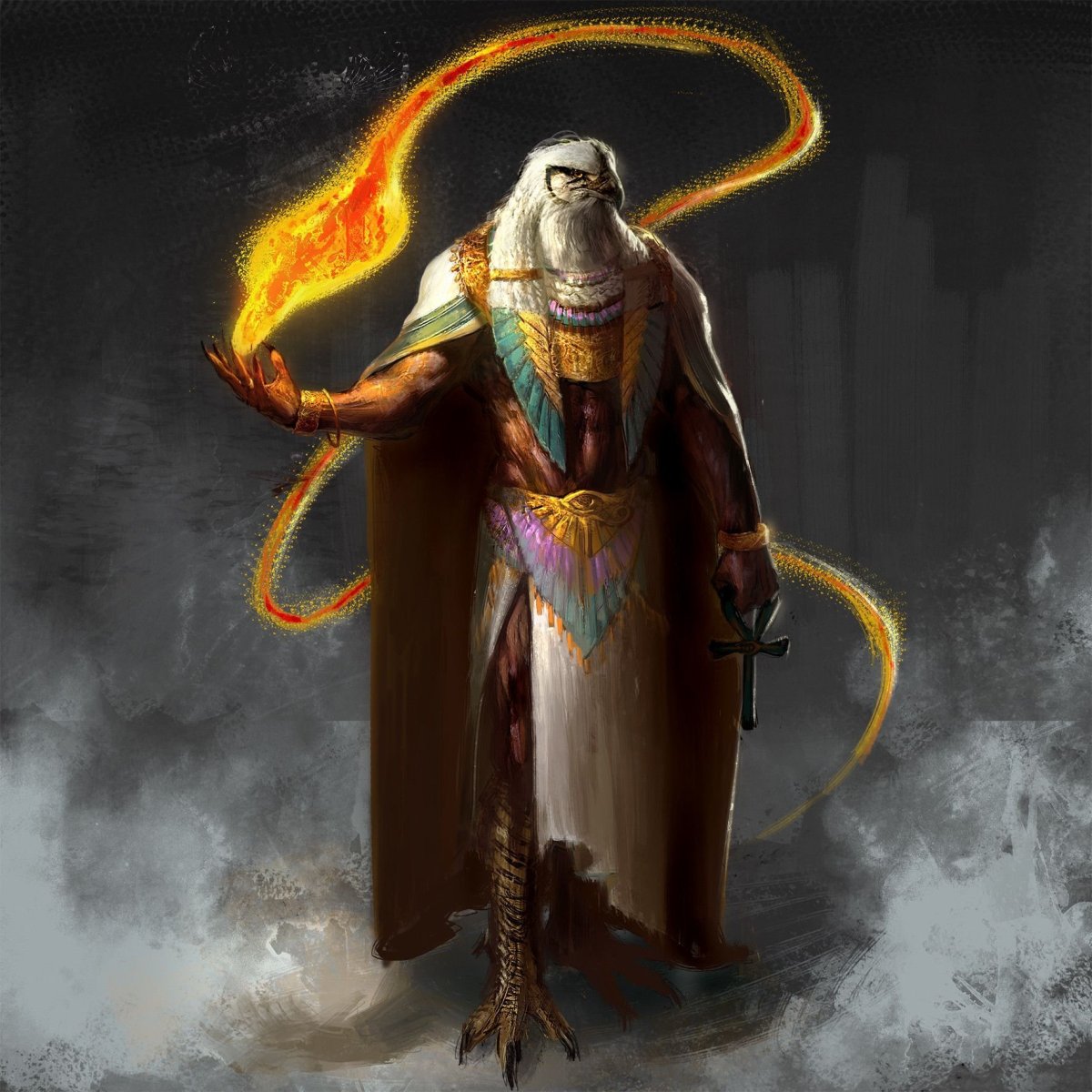 Тату Египетский Бог Хорус