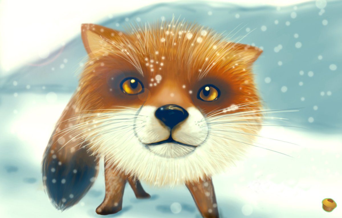 Девушка и лиса