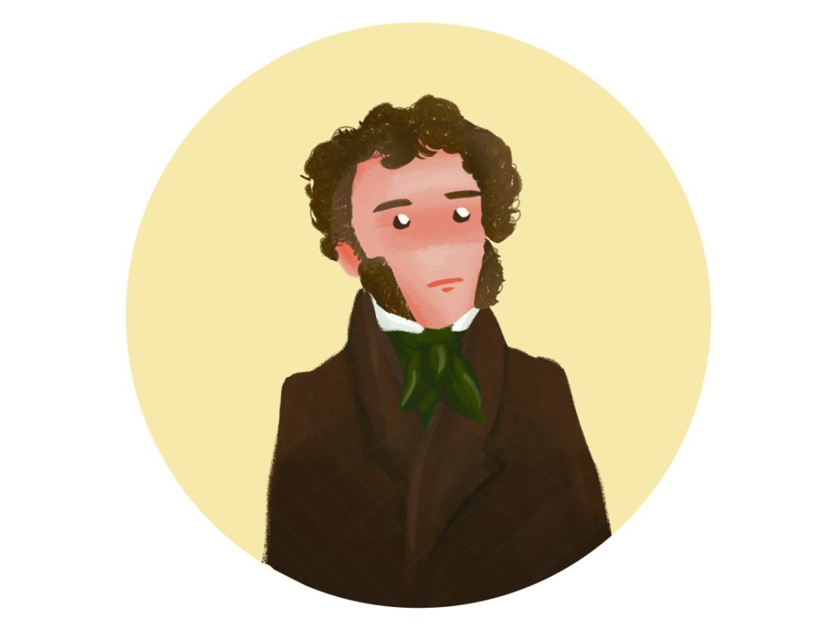 Александр Сергеевич Пушкин современный арт