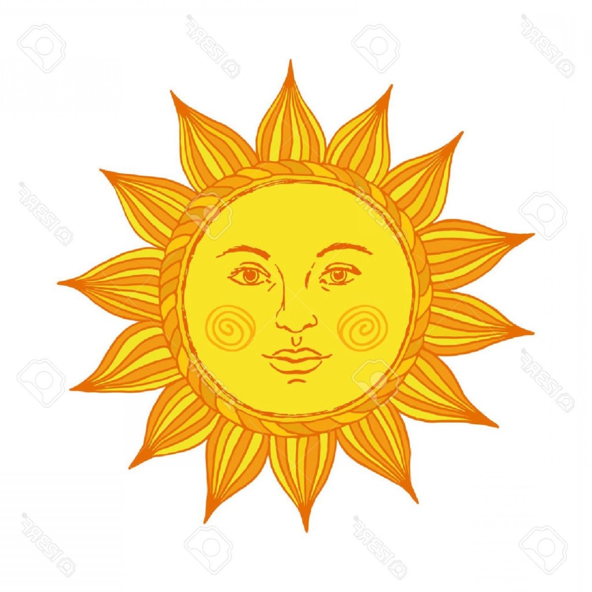 Солнце на Масленицу