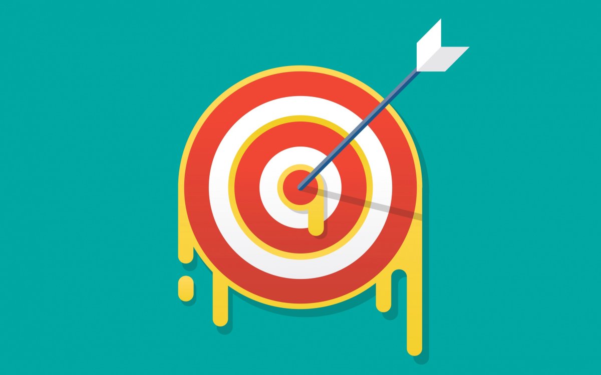 Мишень со стрелой