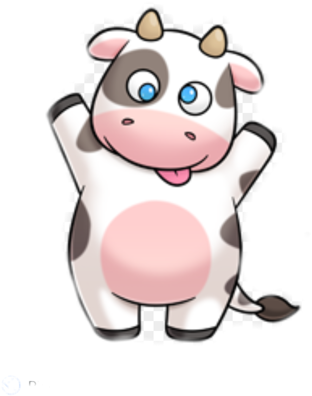 Корова рисунок милый