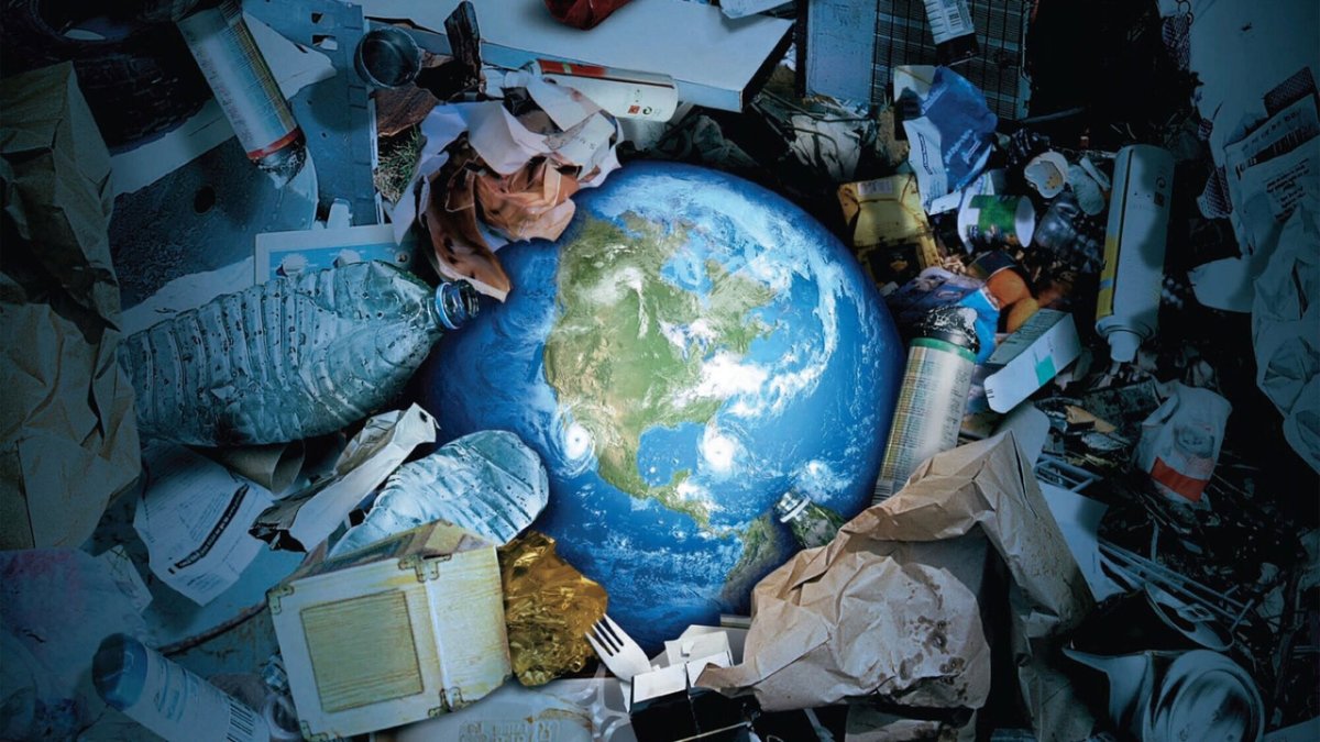 Планета чистая и загрязненная