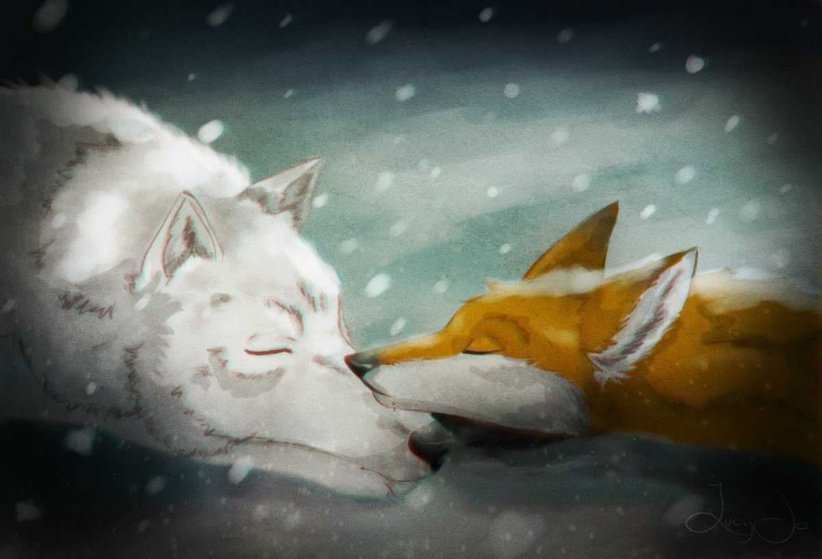 Волки любовь арт