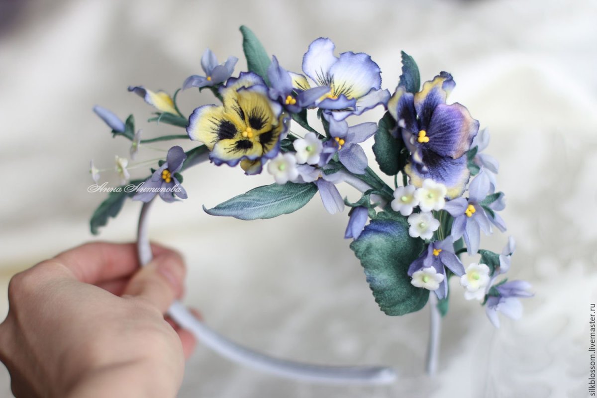 Фиалка флердоранж