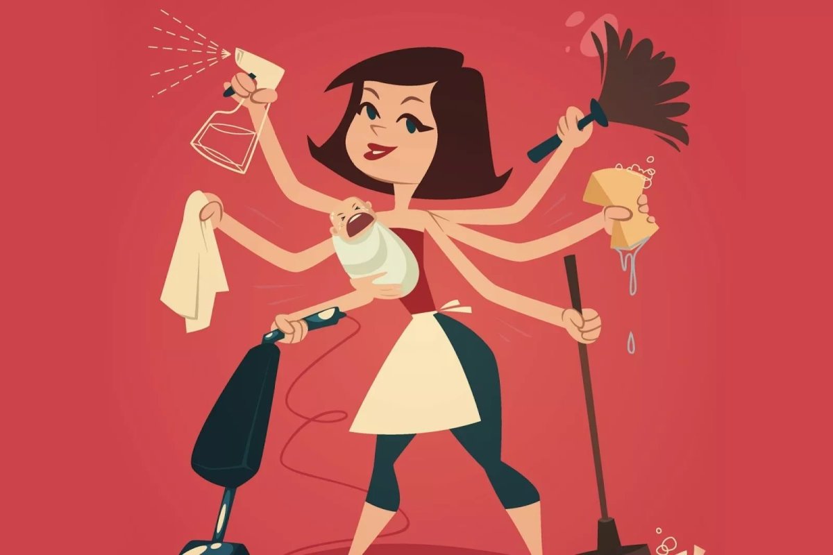 Мама домохозяйка