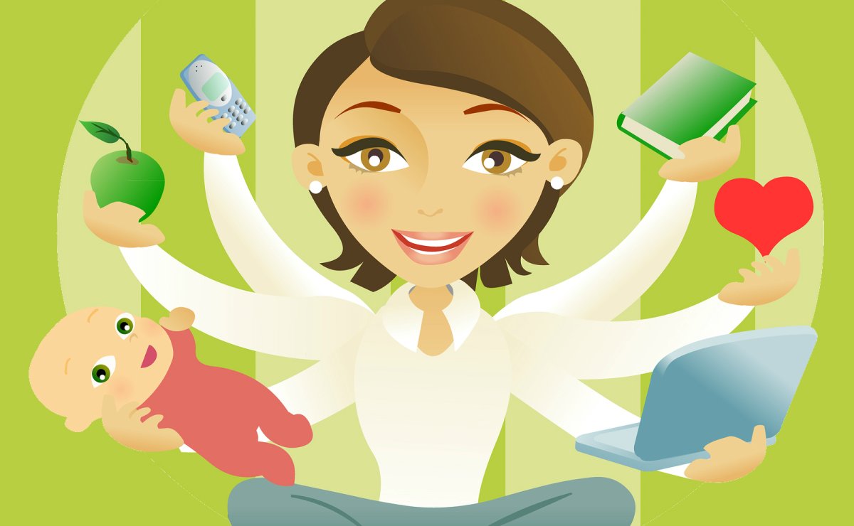 Мама все успевает