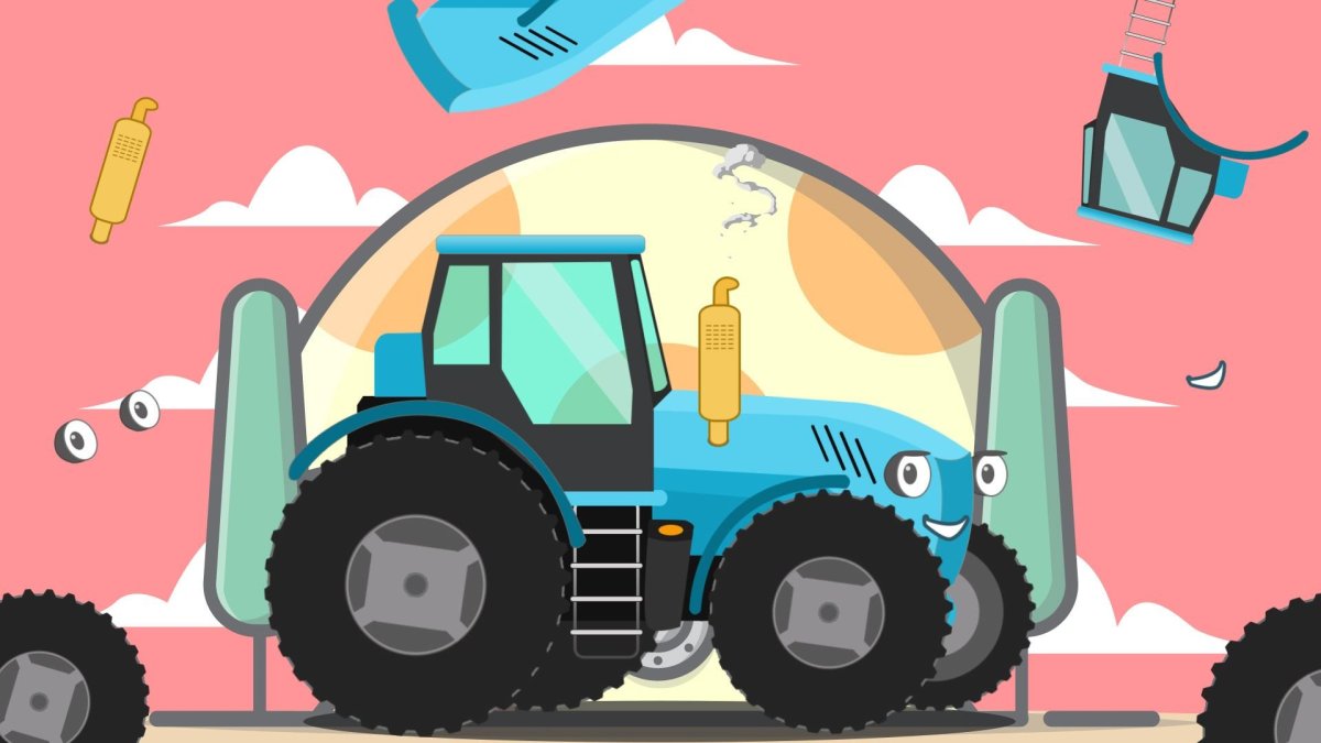 Синий трактор 6 серия