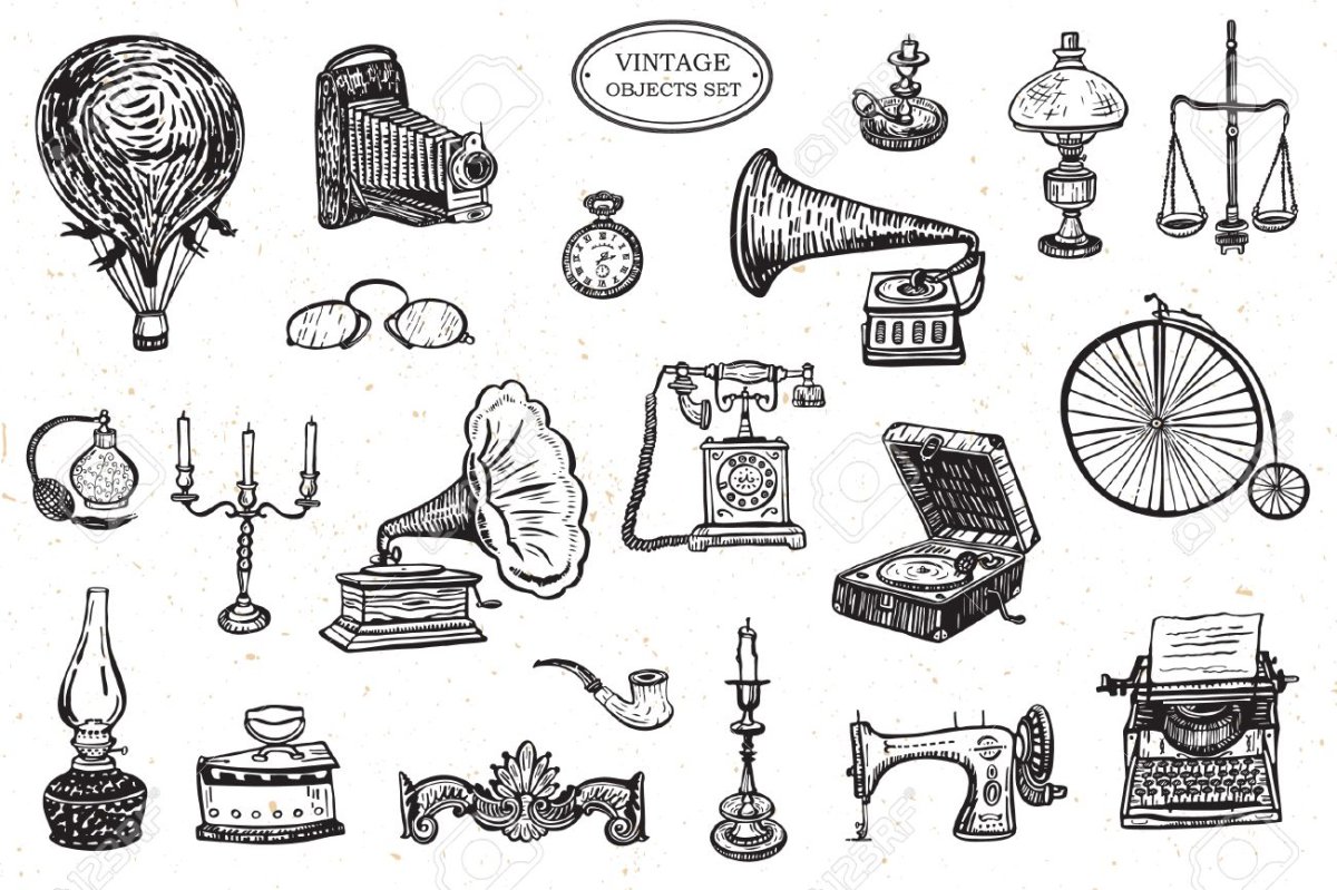 Мультяшные предметы