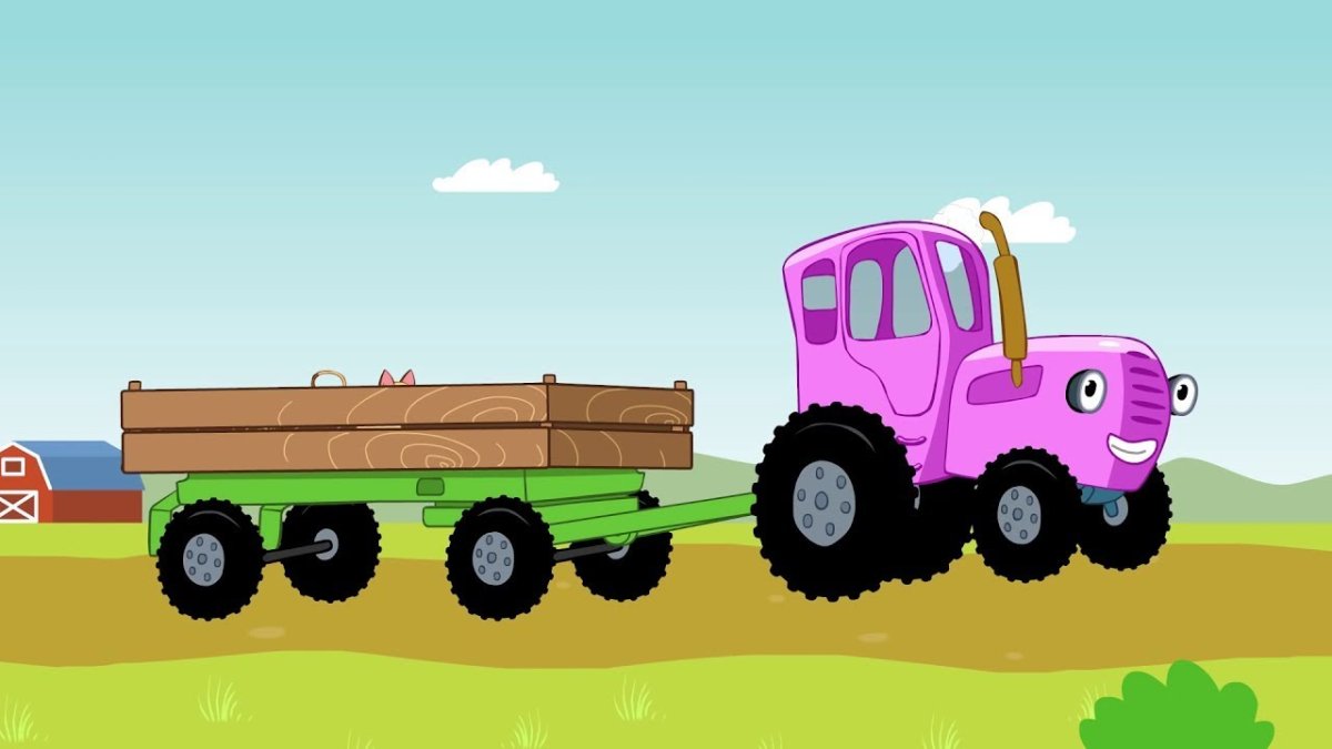 Синий трактор мультсериал