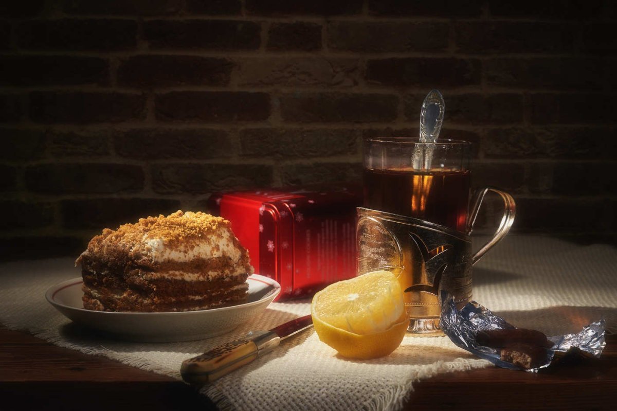 Натюрморт десерт