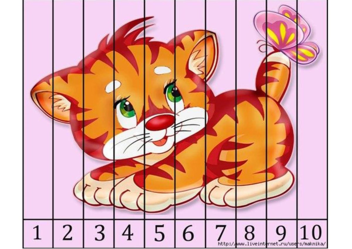 Развивающие пазлы для детей