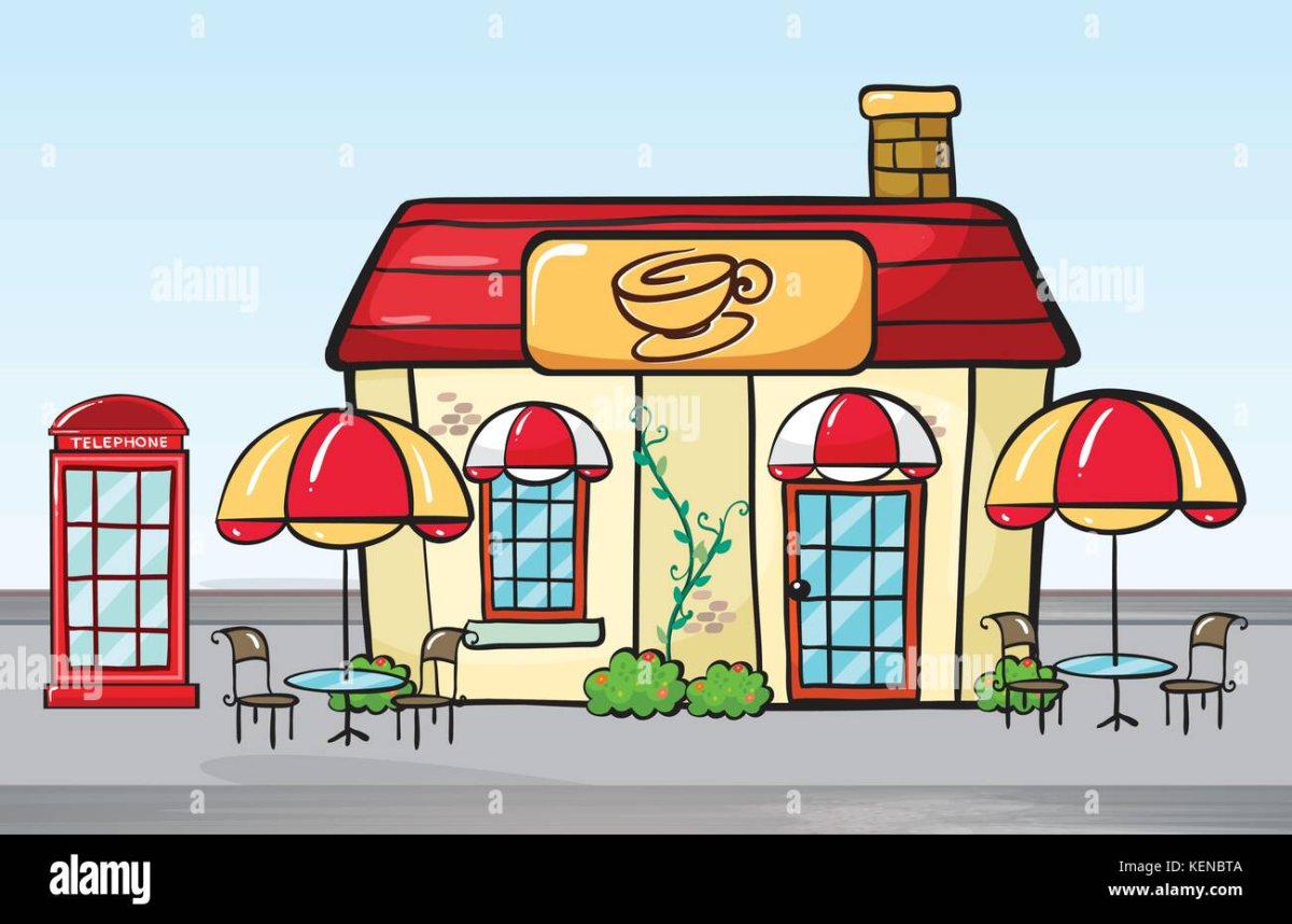 Мультяшное кафе