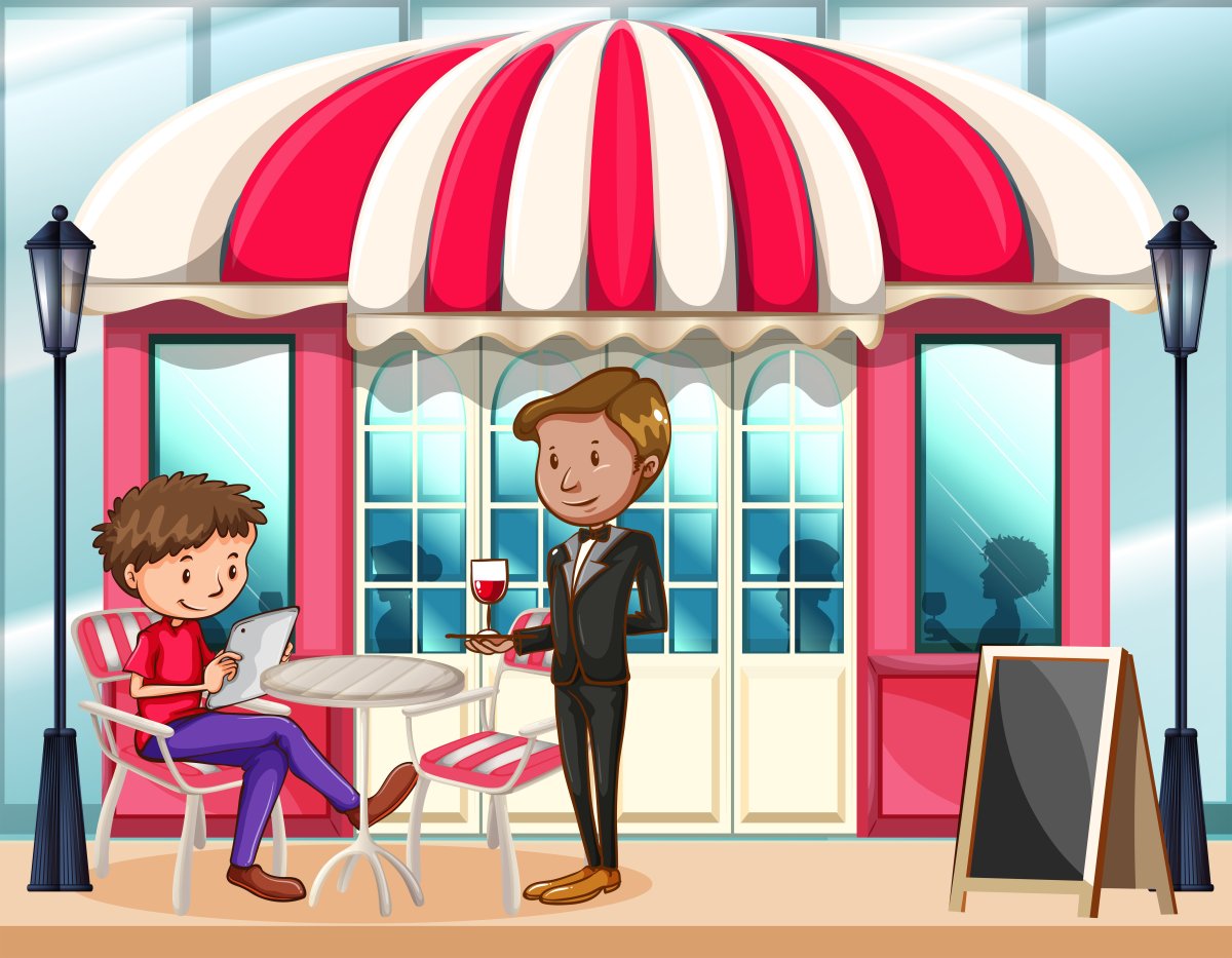 Оформление детского кафе