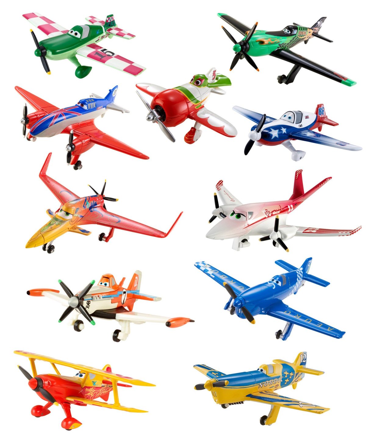 Mattel planes Disney самолеты