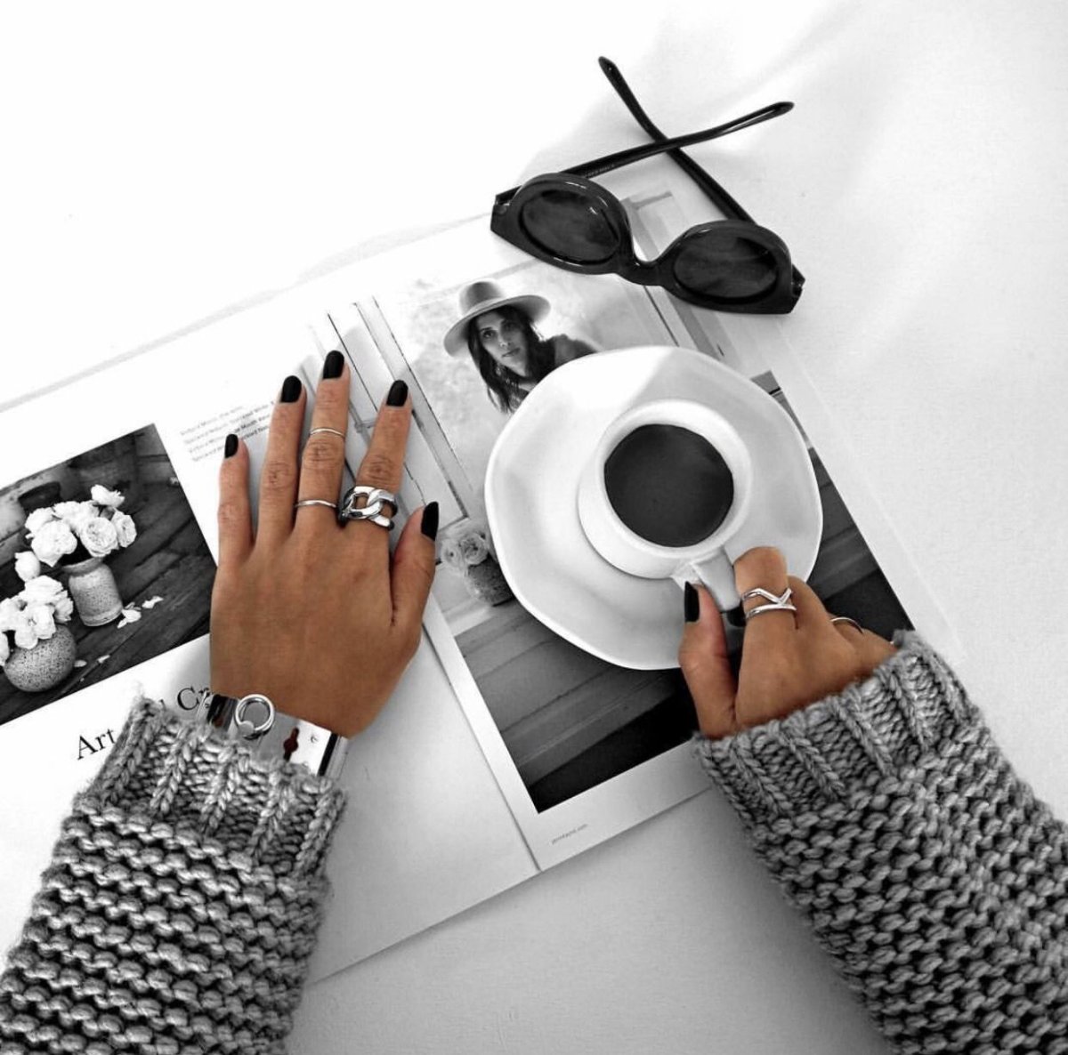 Раскладки для Инстаграм маникюр