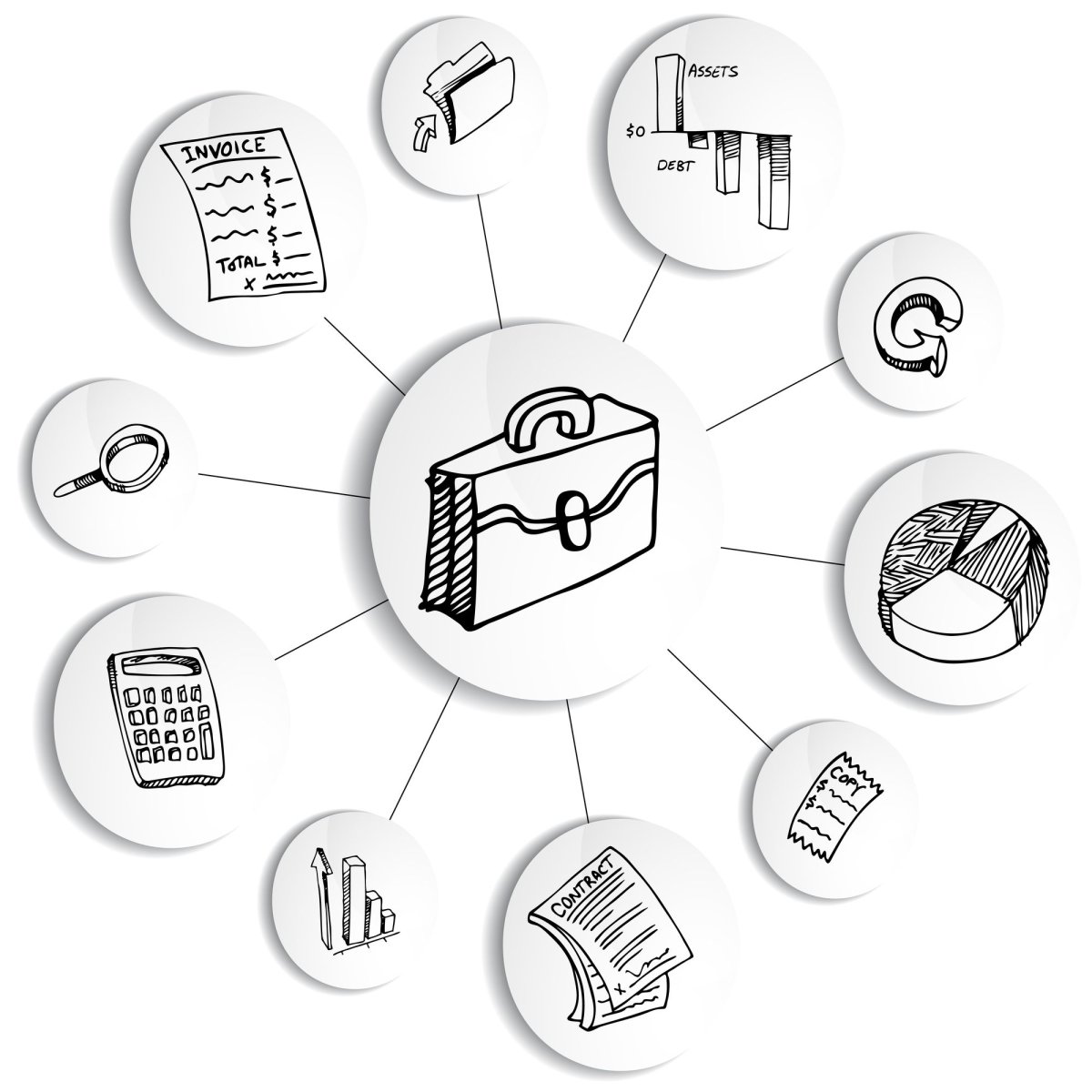 Консалтинг Бухгалтерия графические рисунки