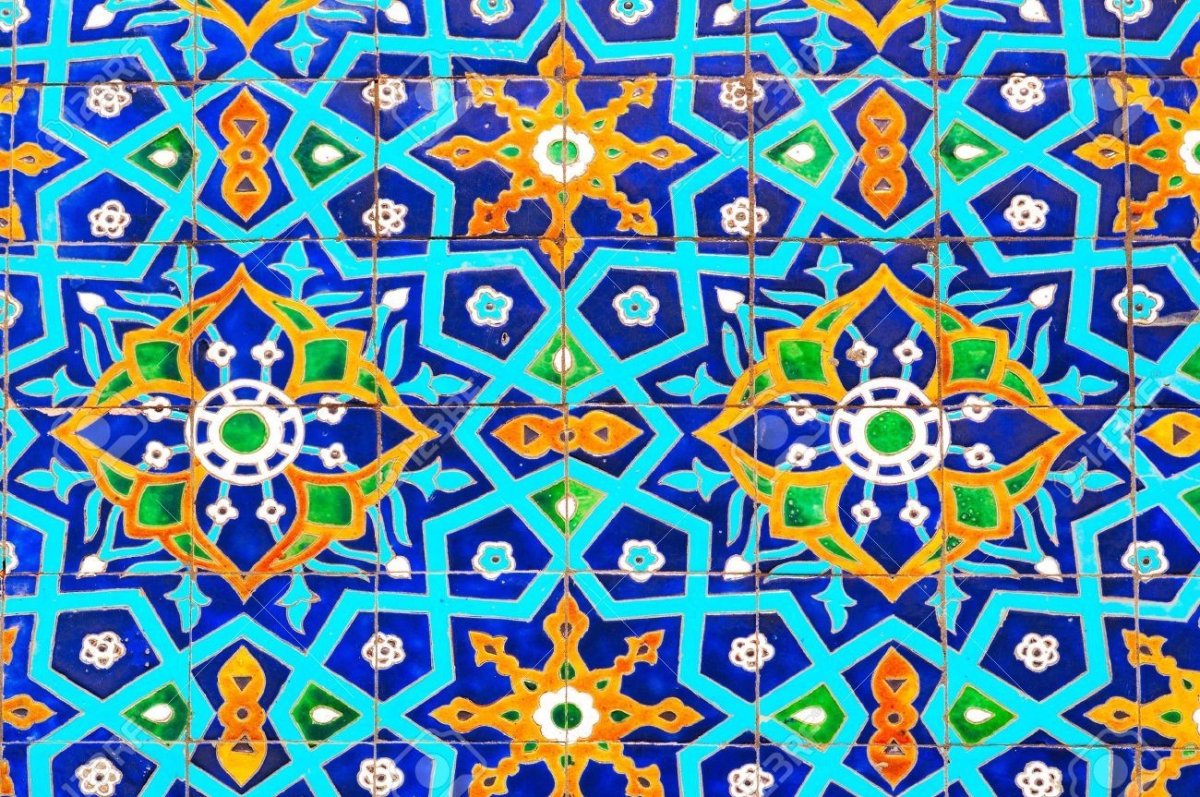 Традиционный орнамент Узбекистан