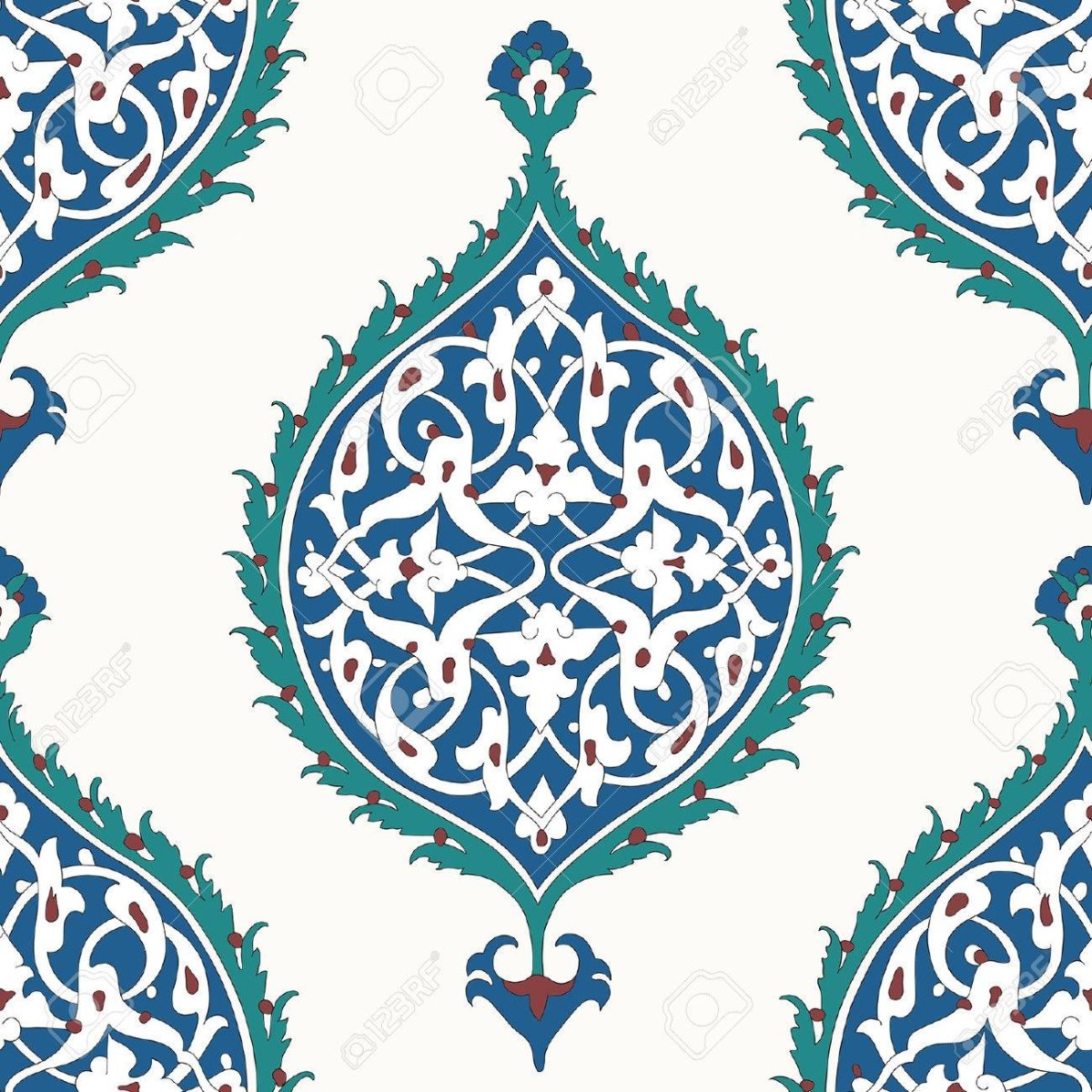 Вектор орнамент Бухара