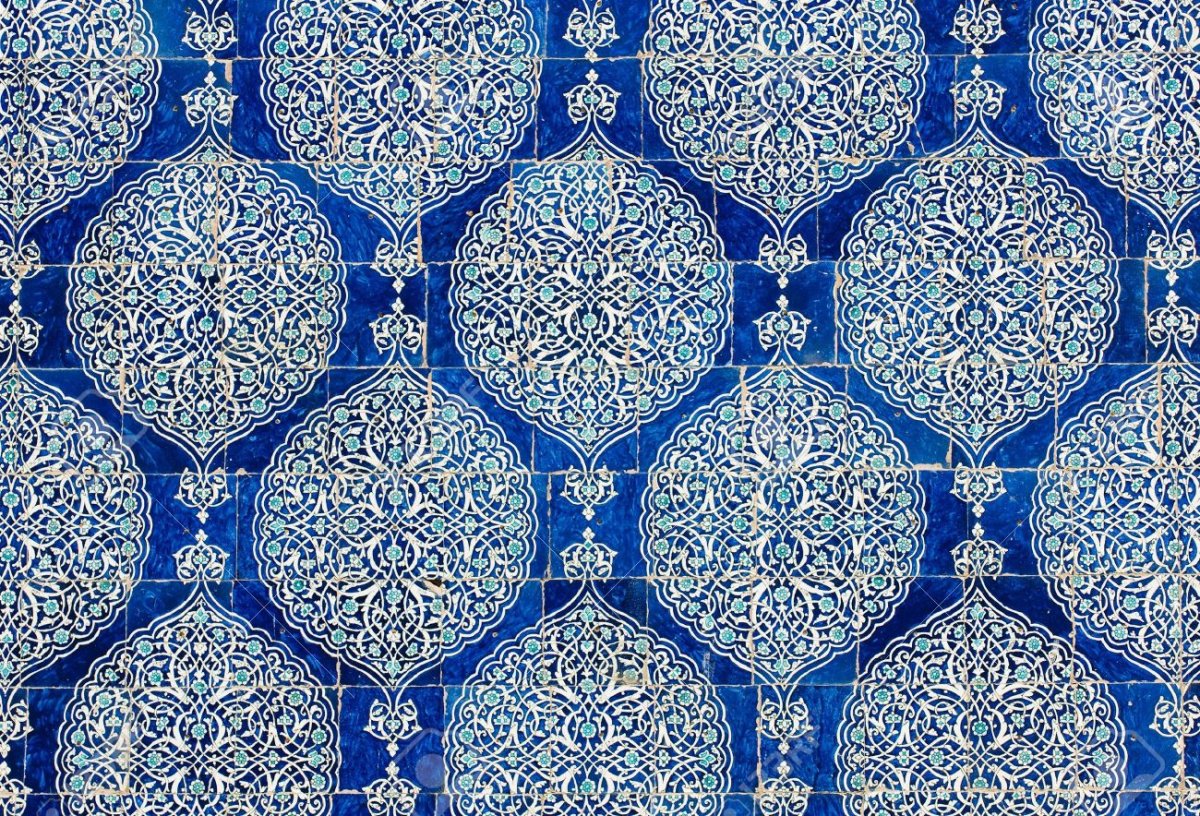 Атлас узбекский икат