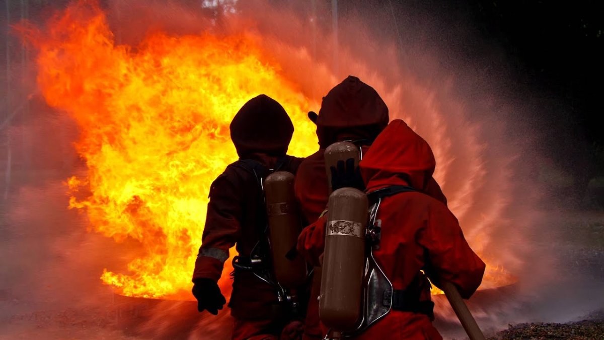 Сведения о работе пожарных