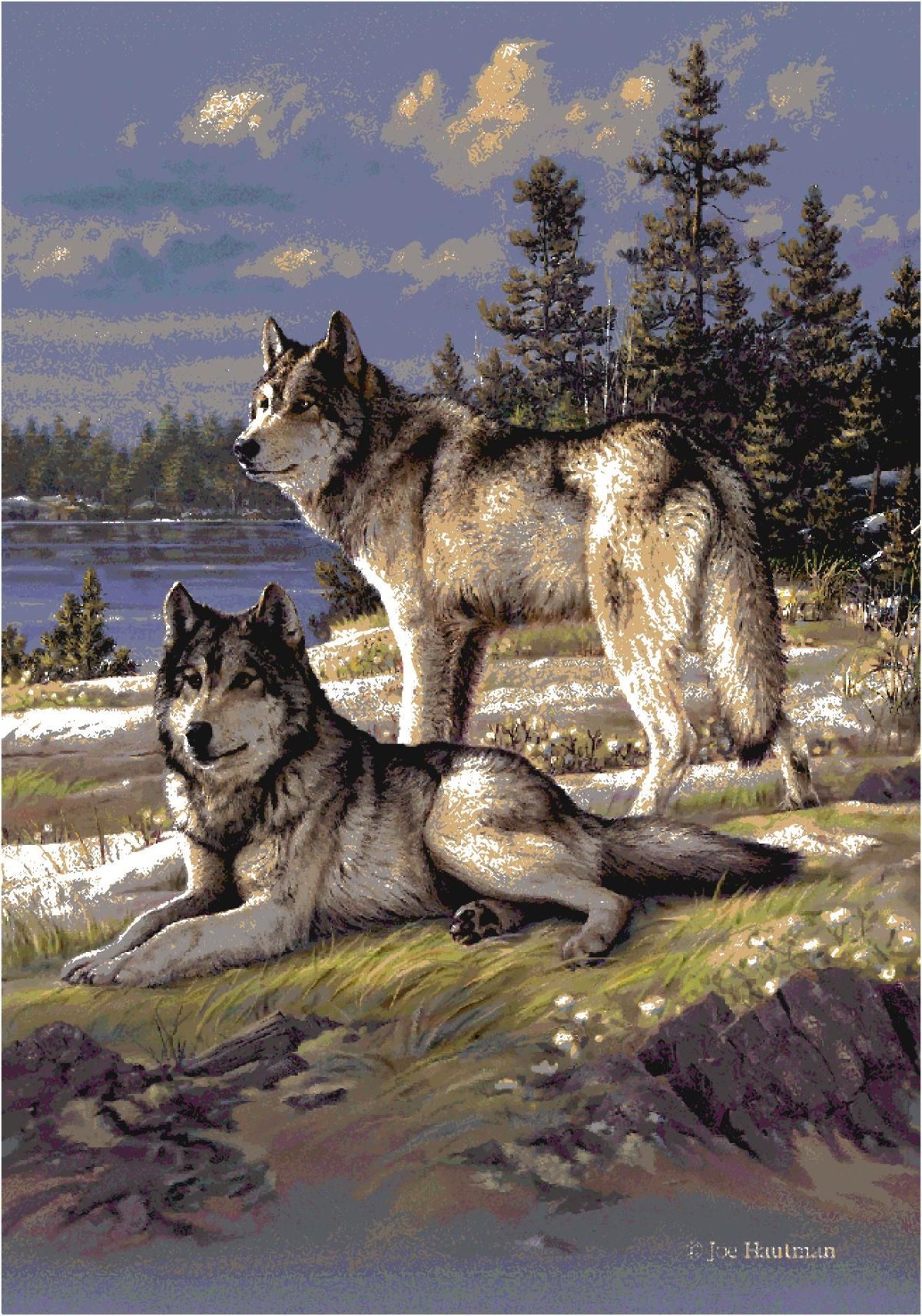 Хаутман картина Волков