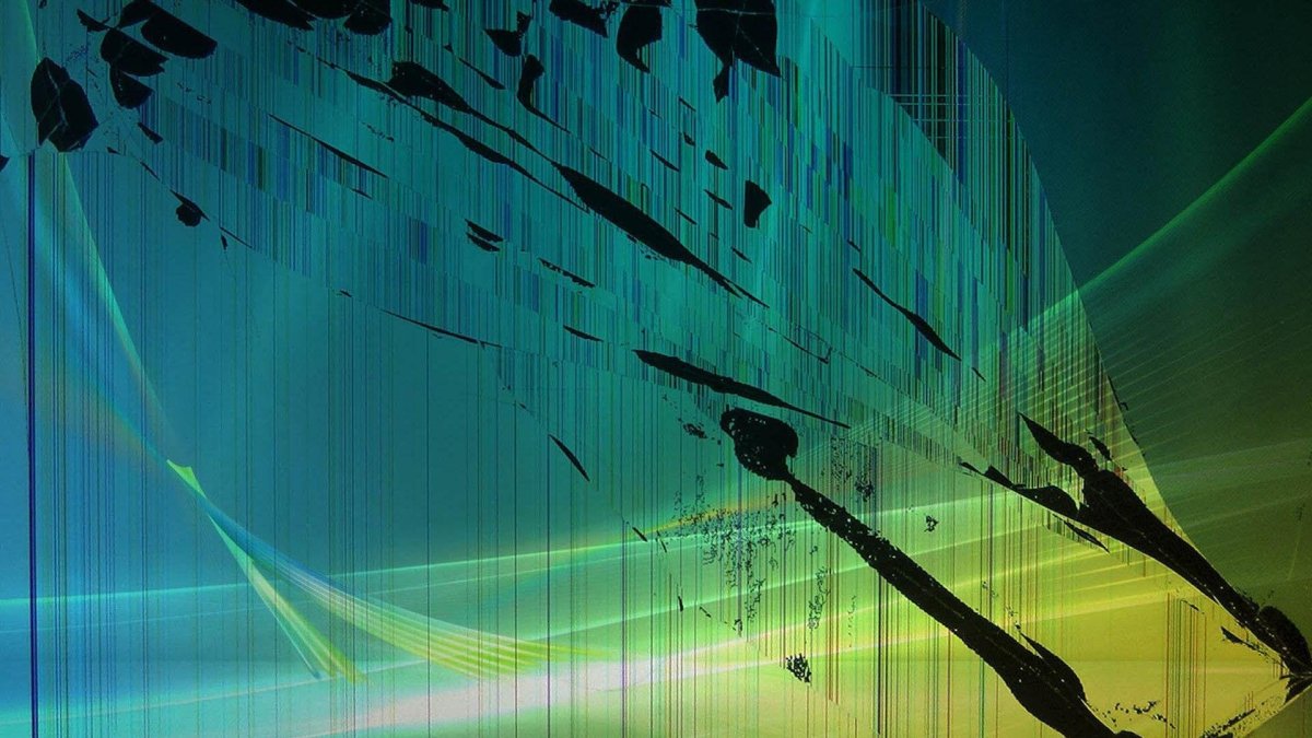 Разбитый монитор обои