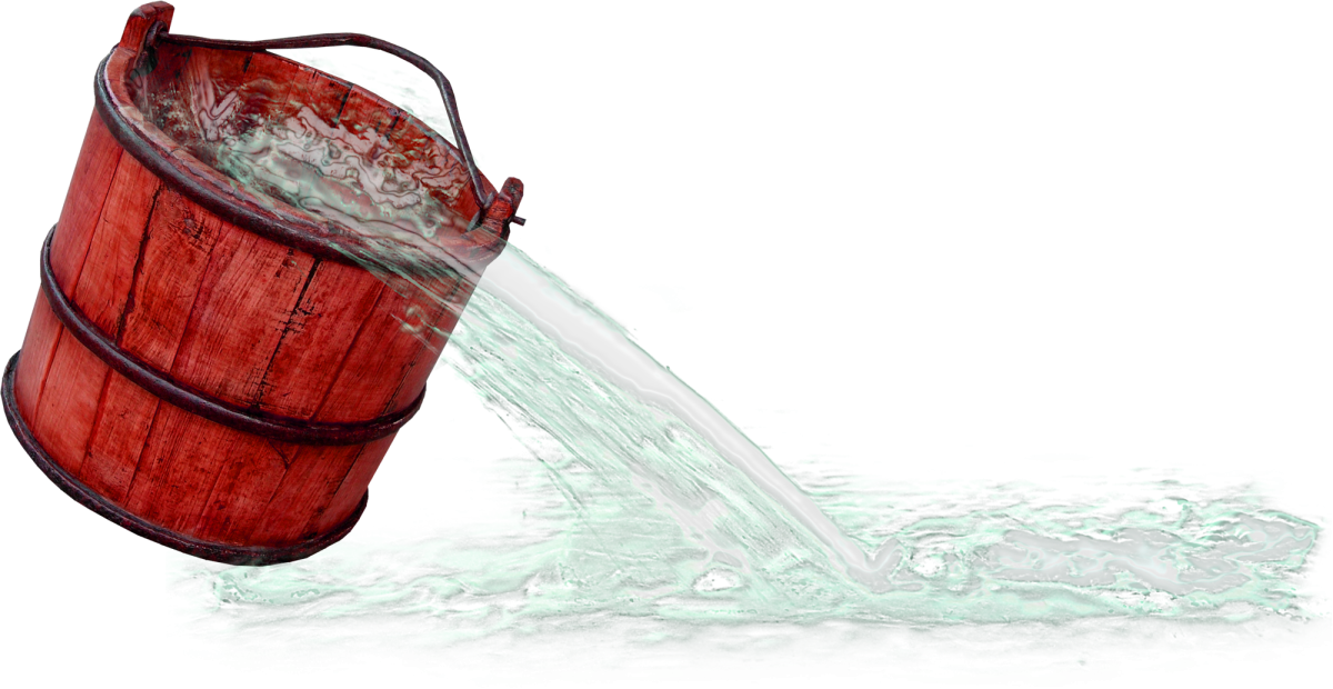 Ведерко с водой