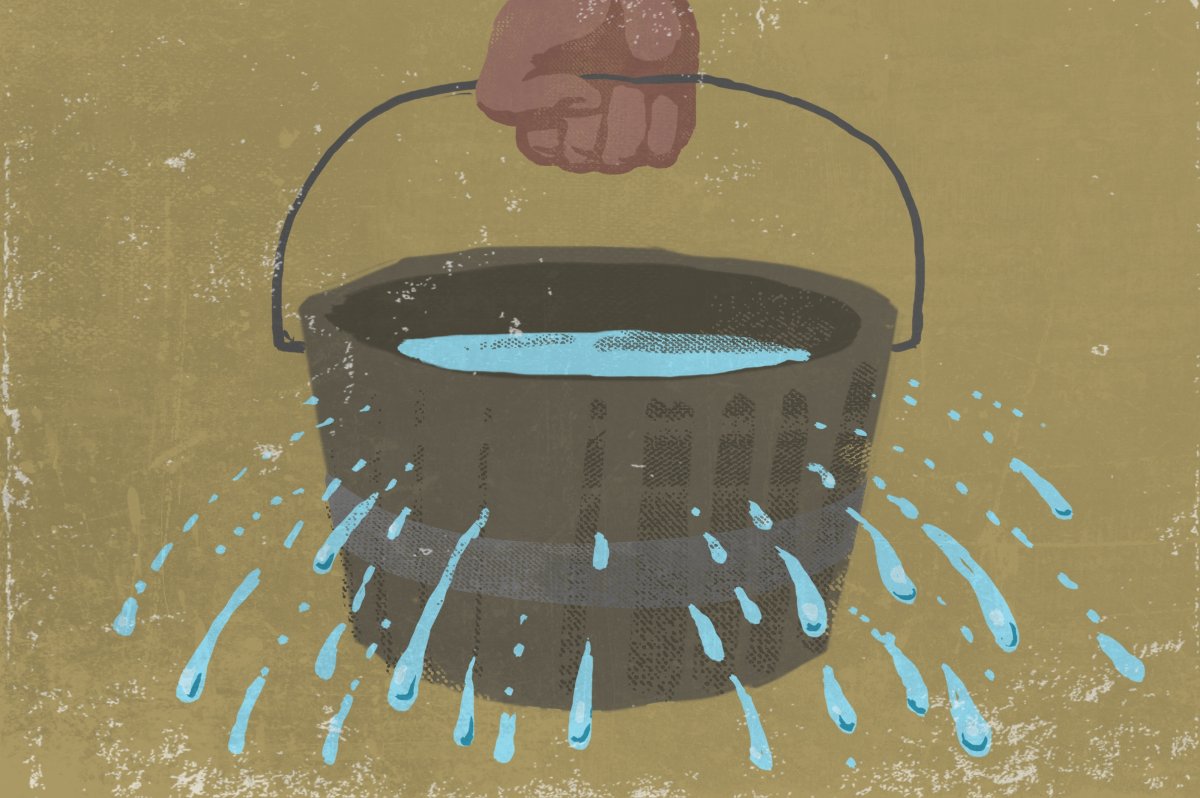 Раскраска ведро и швабра для детей