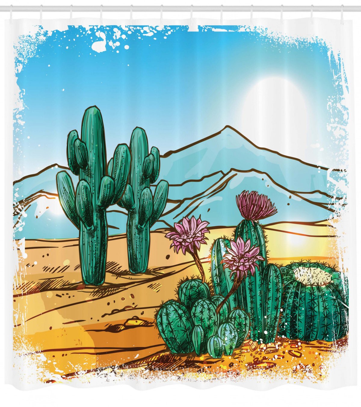 Кактус в пустыне